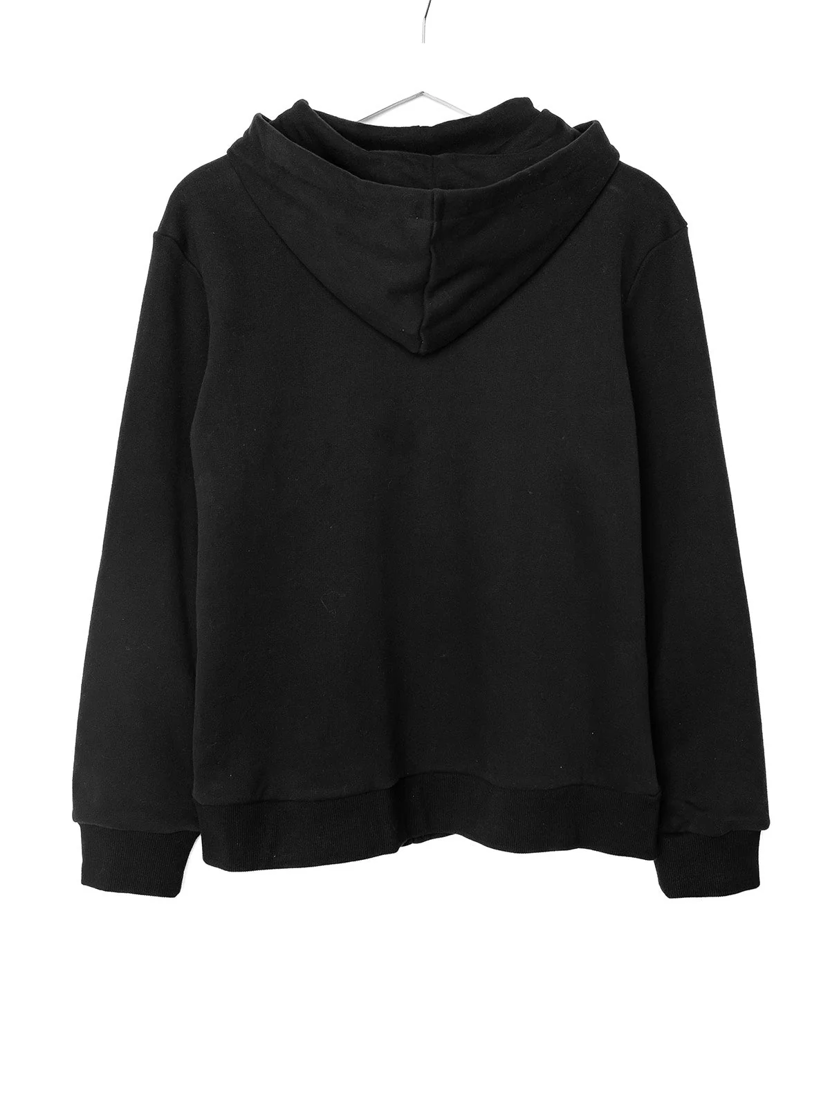 Adult Classic Zip Hoodie - Black - Image 5