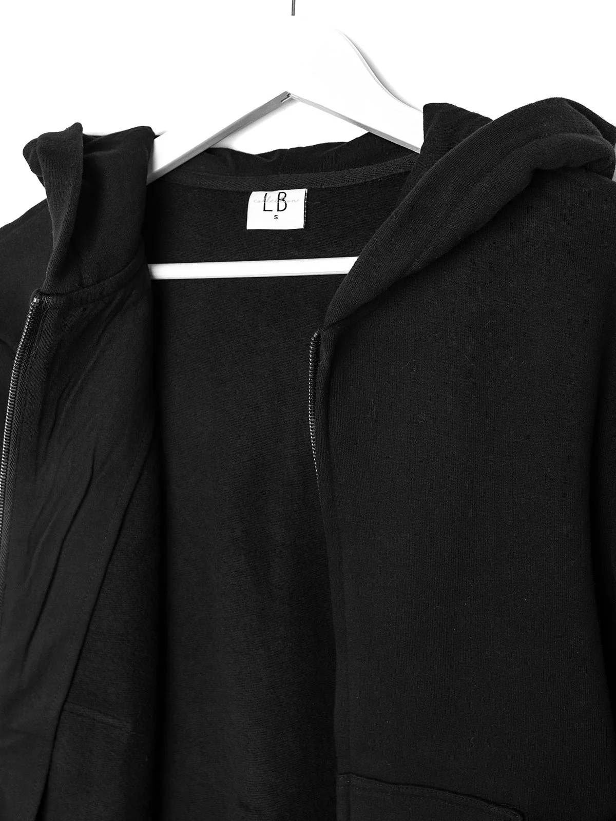Adult Classic Zip Hoodie - Black - Image 6