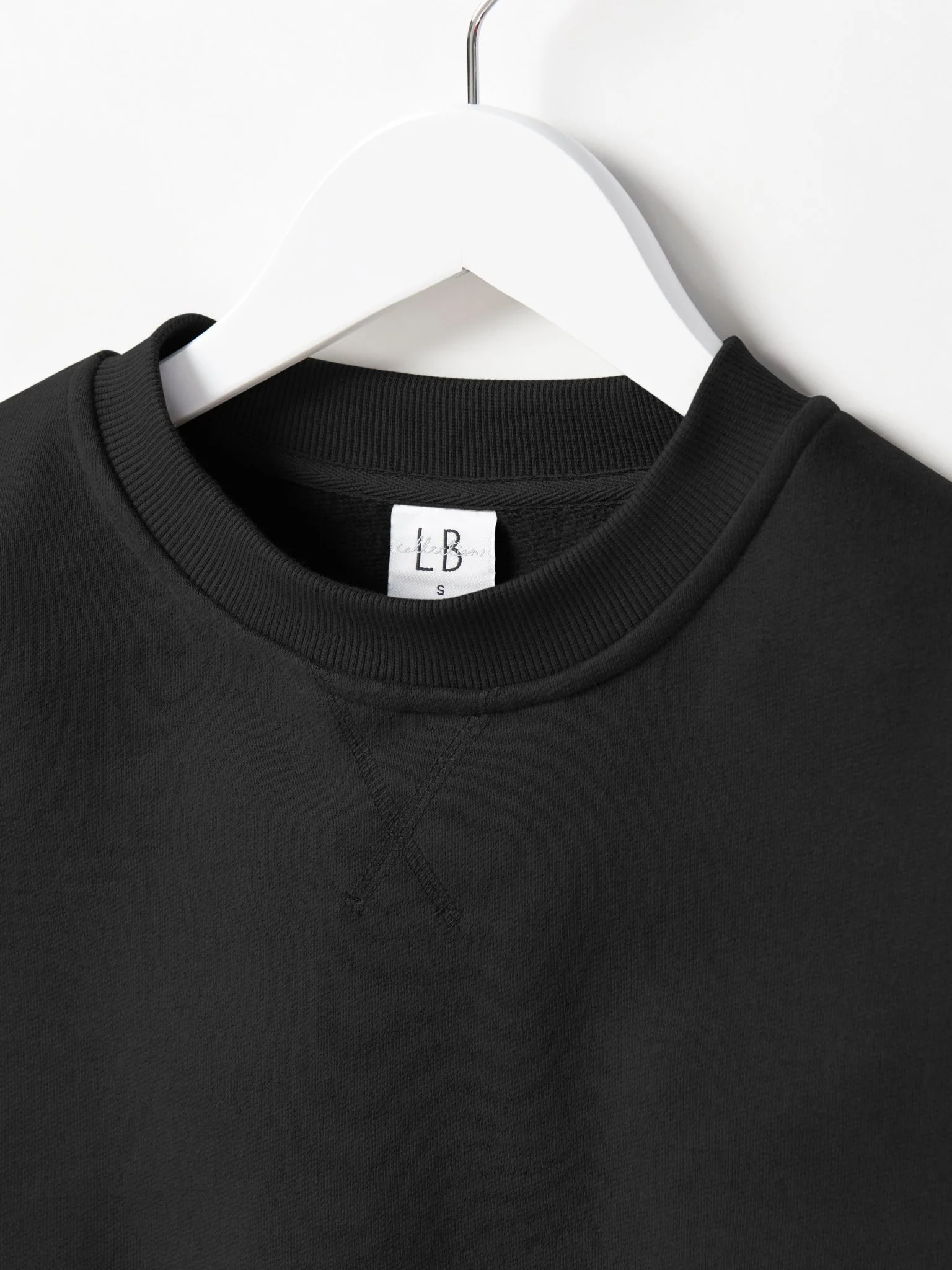 Adult Elevated Crewneck - Black - Image 6