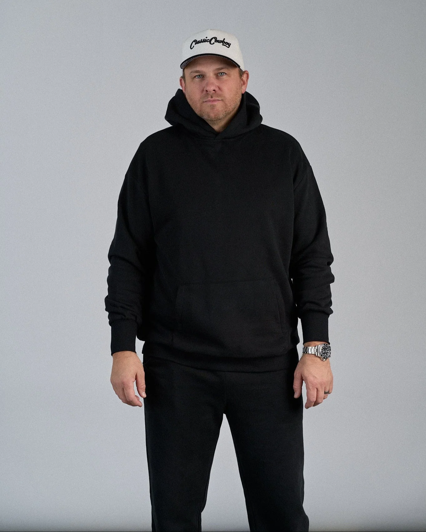 Adult Elevated Hoodie - Black - Image 3