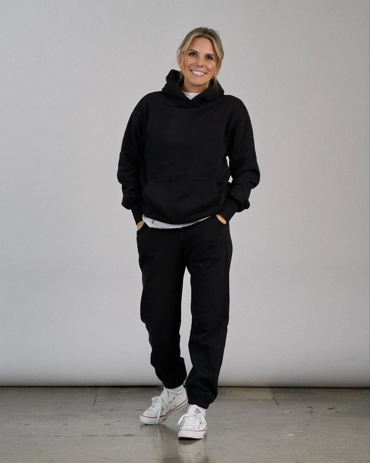 Adult Elevated Hoodie - Black - Image 5