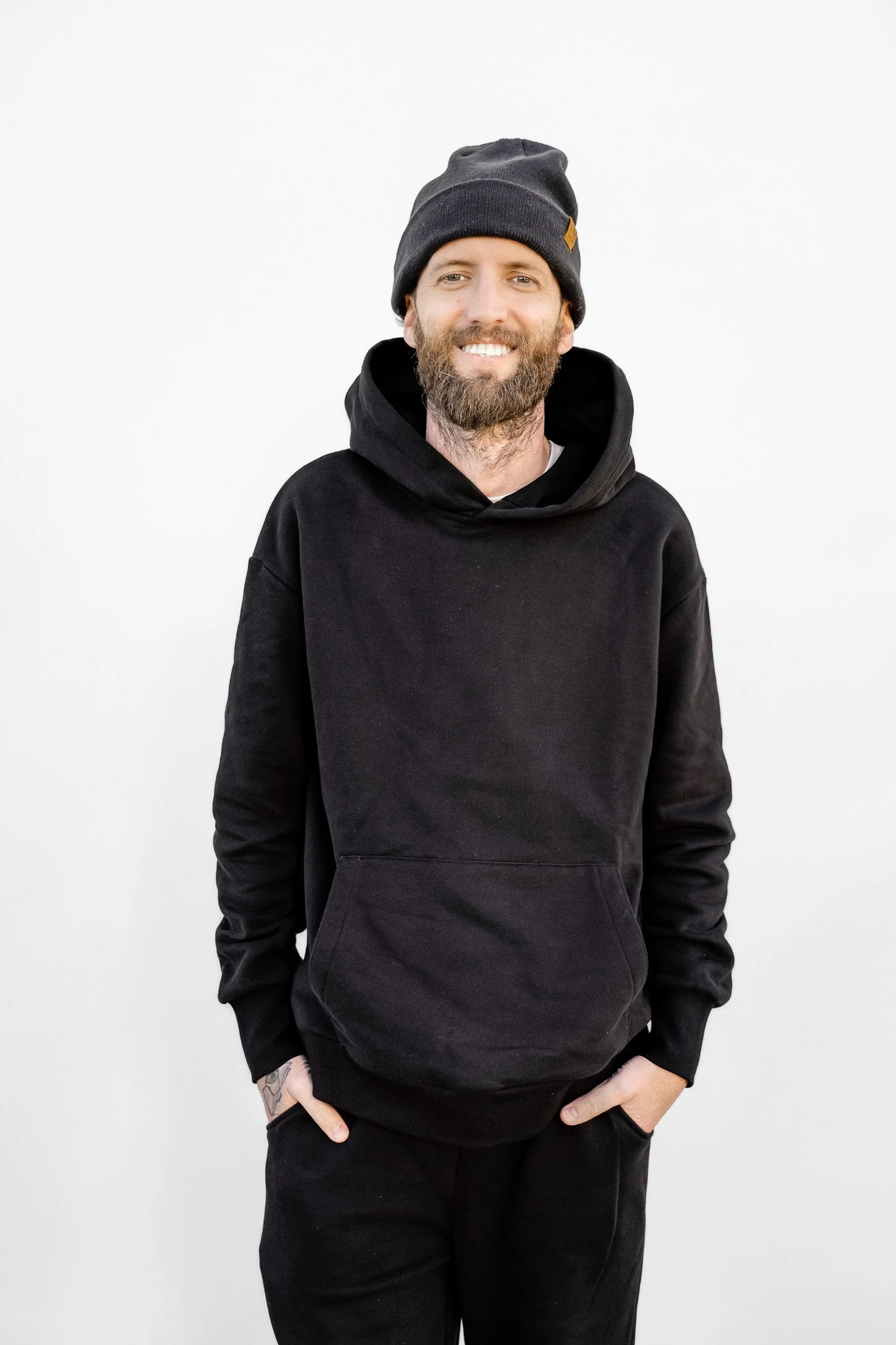 Adult Elevated Hoodie - Black - Image 7