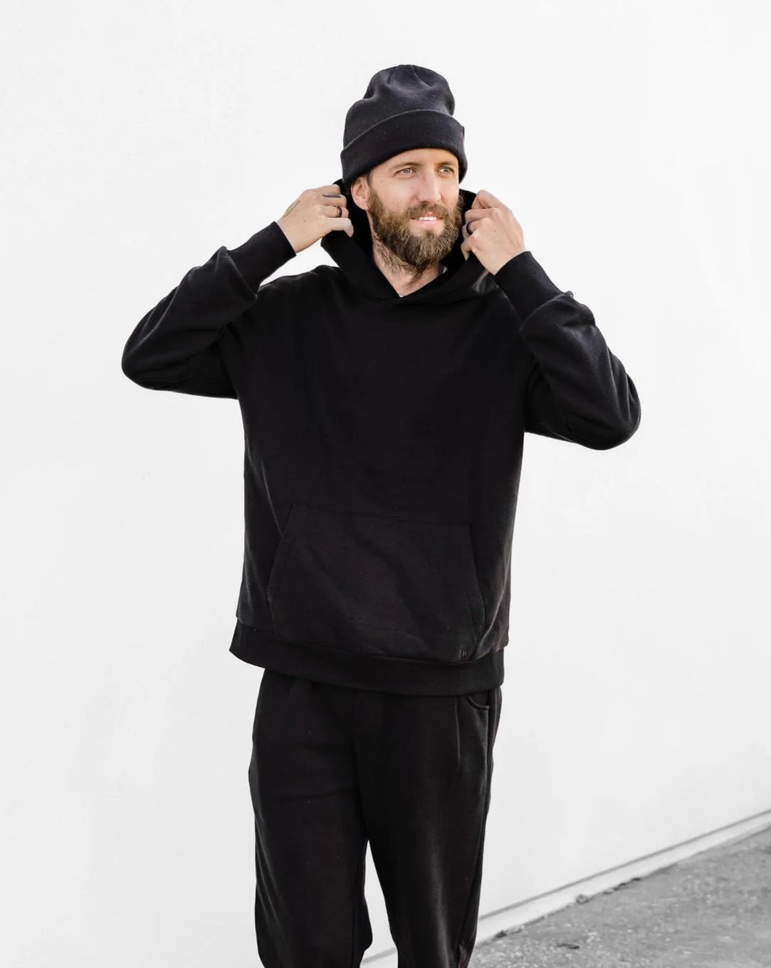 Adult Elevated Hoodie - Black - Image 8