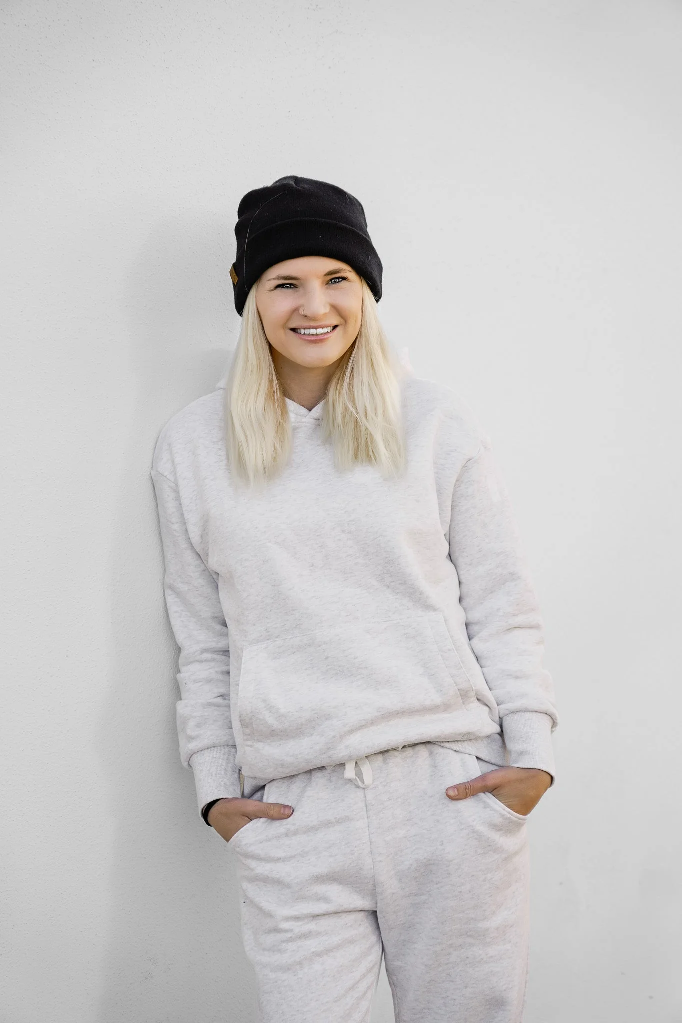 Adult Elevated Hoodie - Light Heather Grey - Image 5