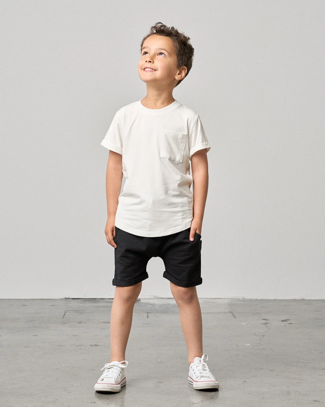Bamboo Pocket Tee - Off White - Image 5