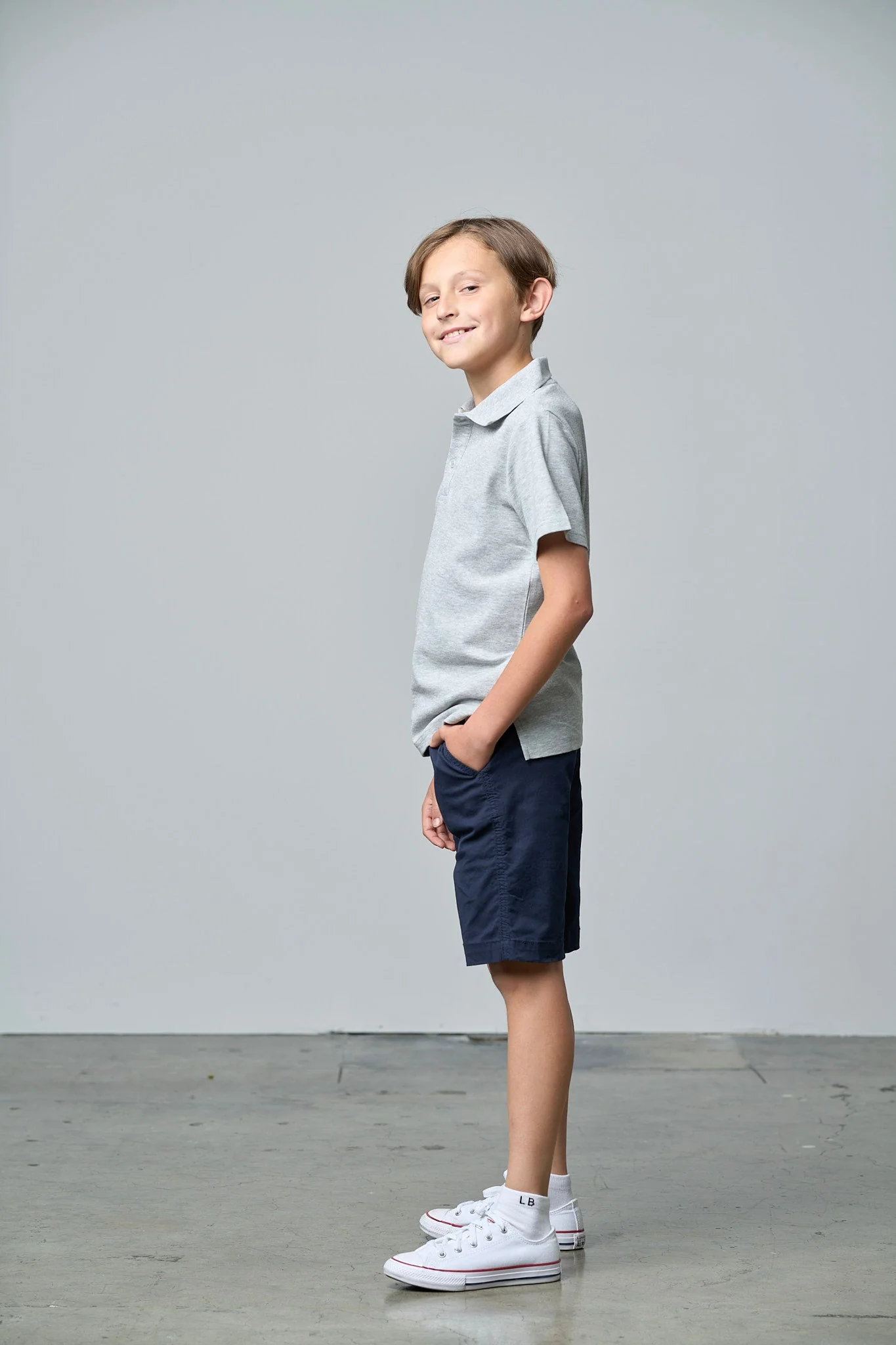 Basic Chino Short - Navy - Image 4