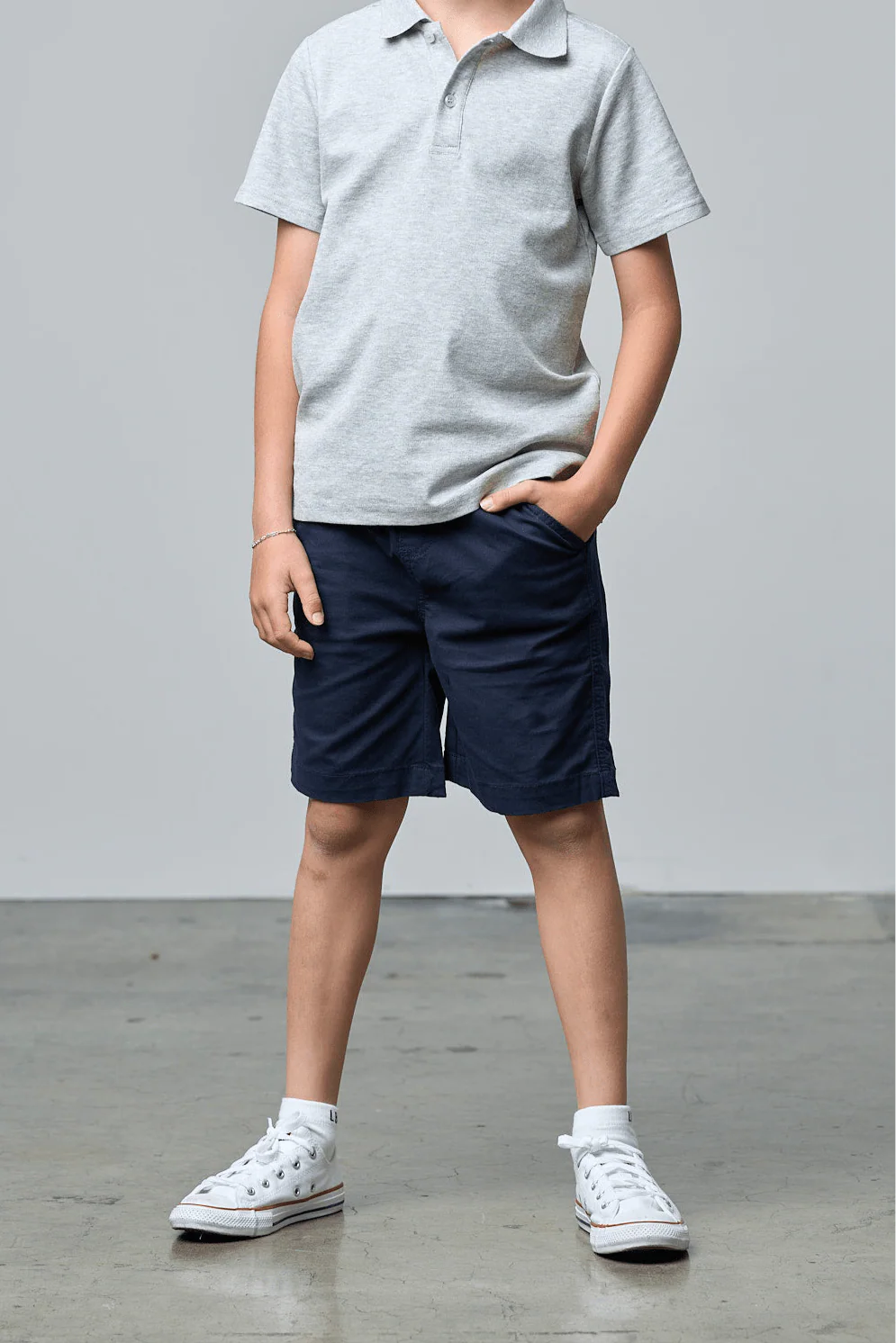 Basic Chino Short - Navy - Image 9