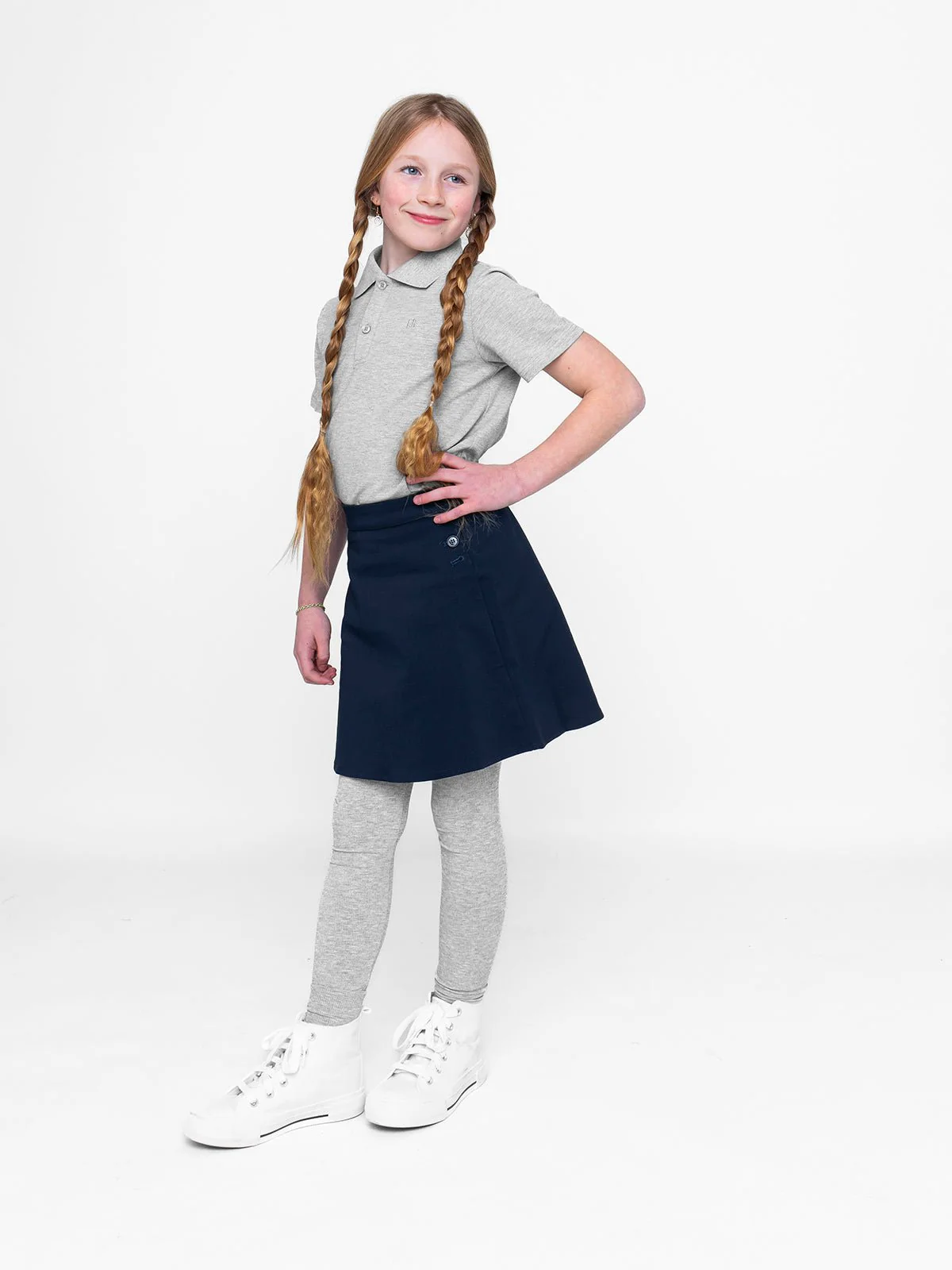 Basic Skirt - Navy - Image 3