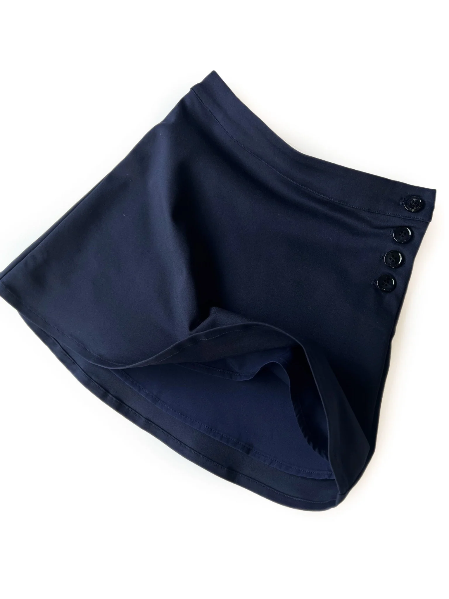 Basic Skirt - Navy - Image 4