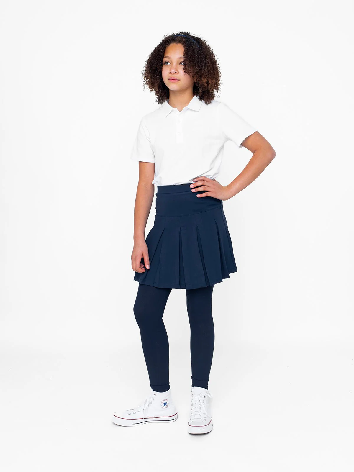 Basic Skort - Navy - Image 3