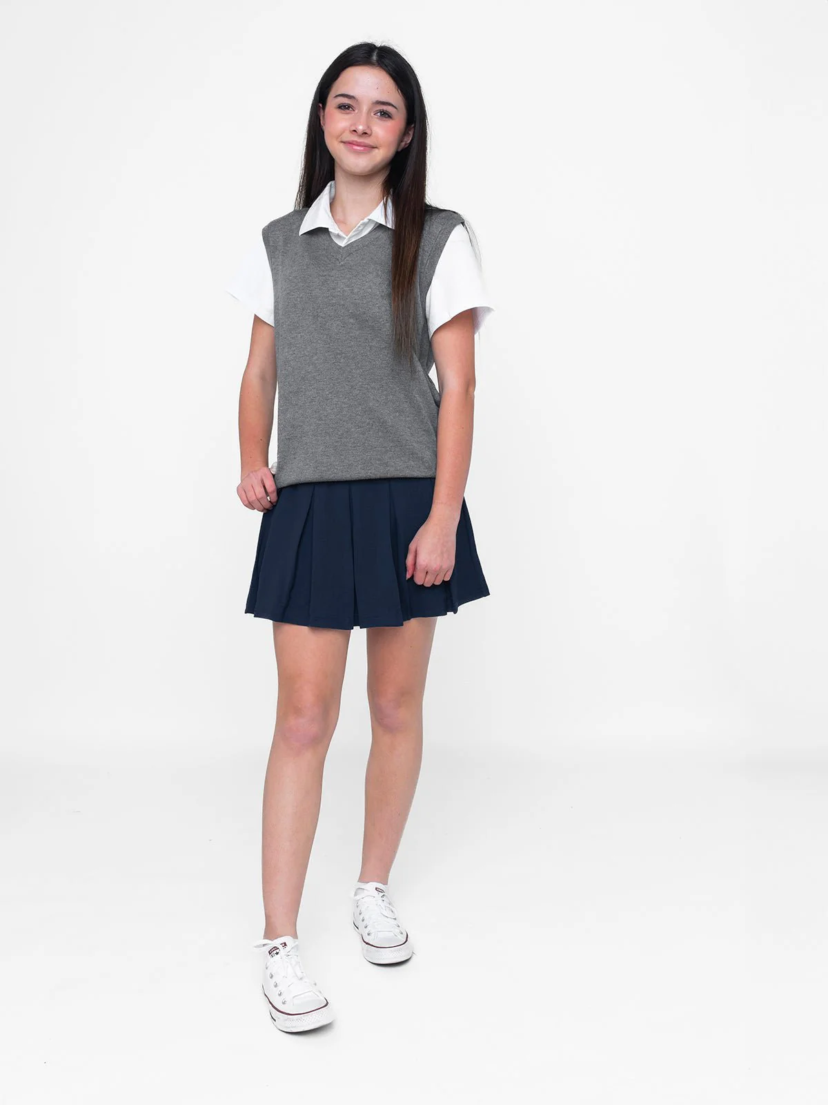 Basic Skort - Navy - Image 5