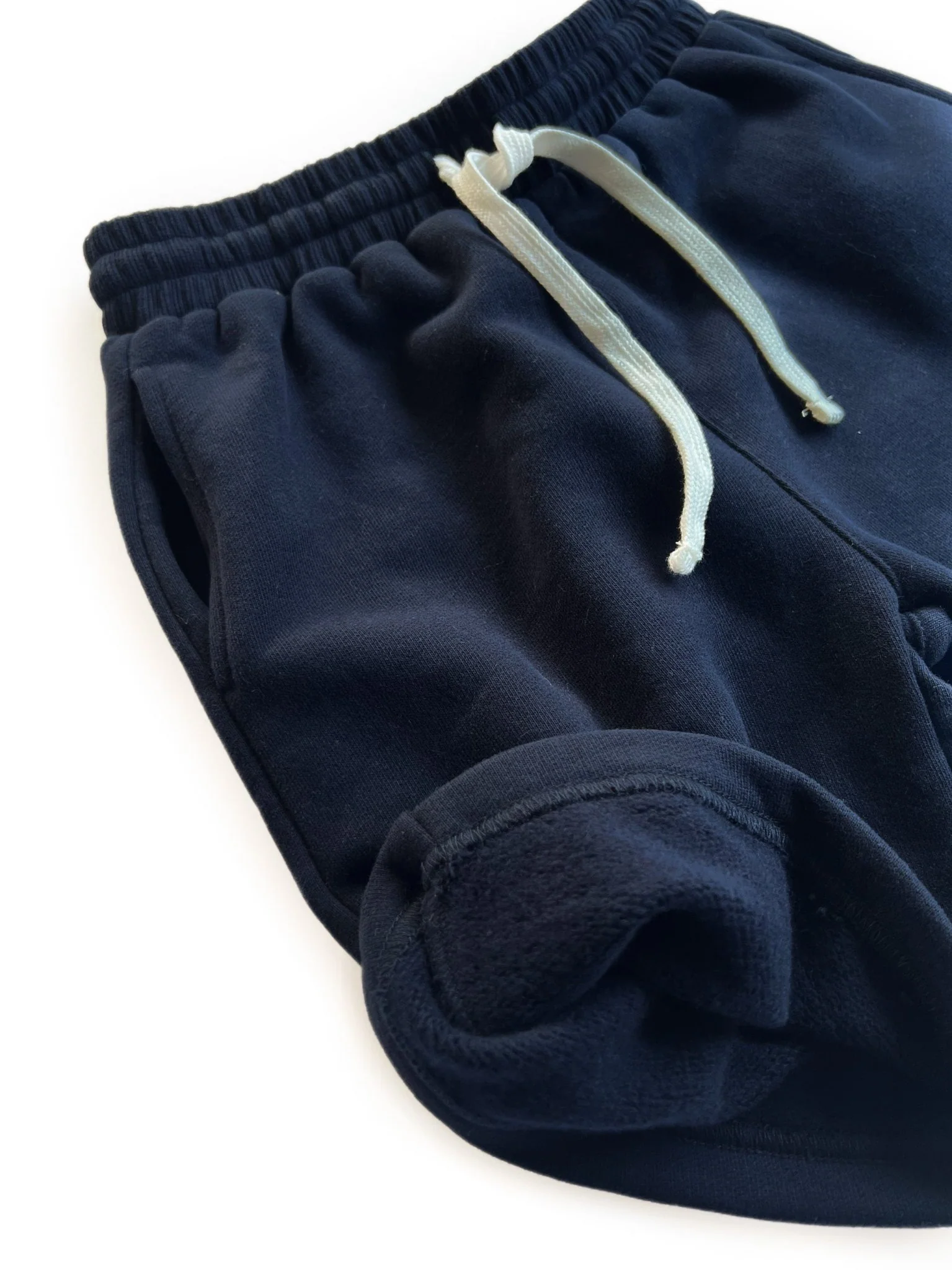 Basic Sweatshort - Navy - Image 4