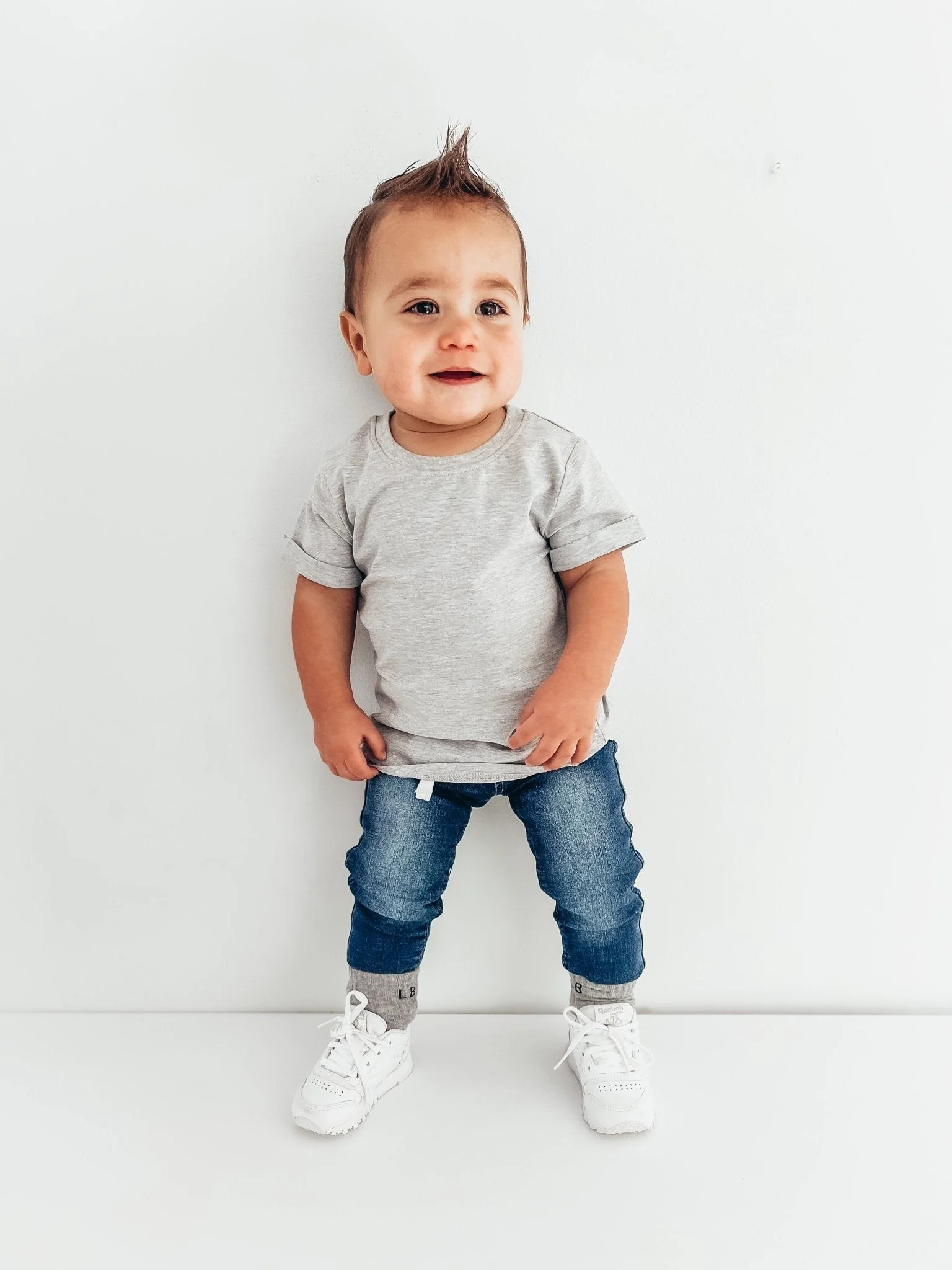 Basic Tee - Grey - Image 6