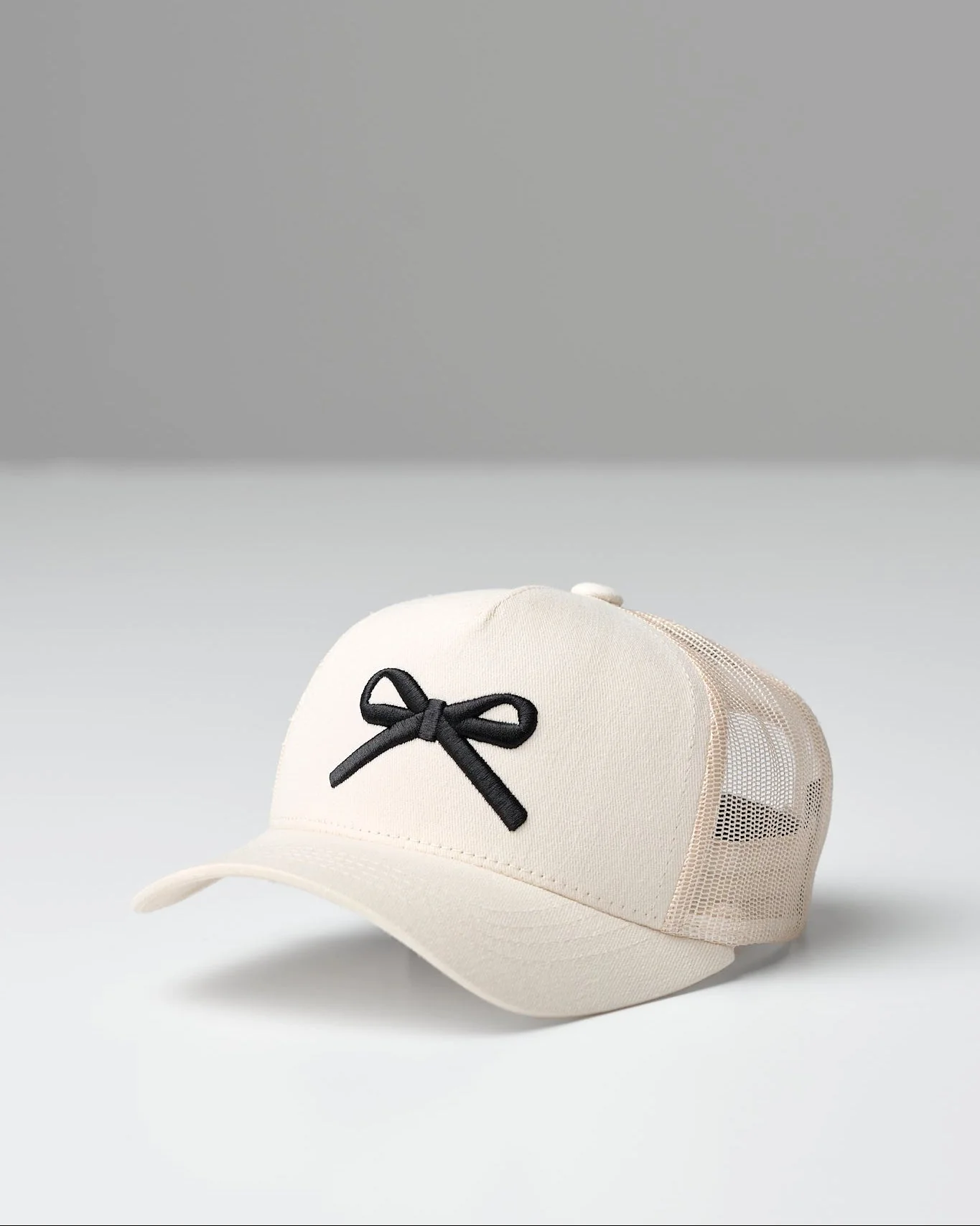 Bow Baseball Hat - Vanilla - Image 7