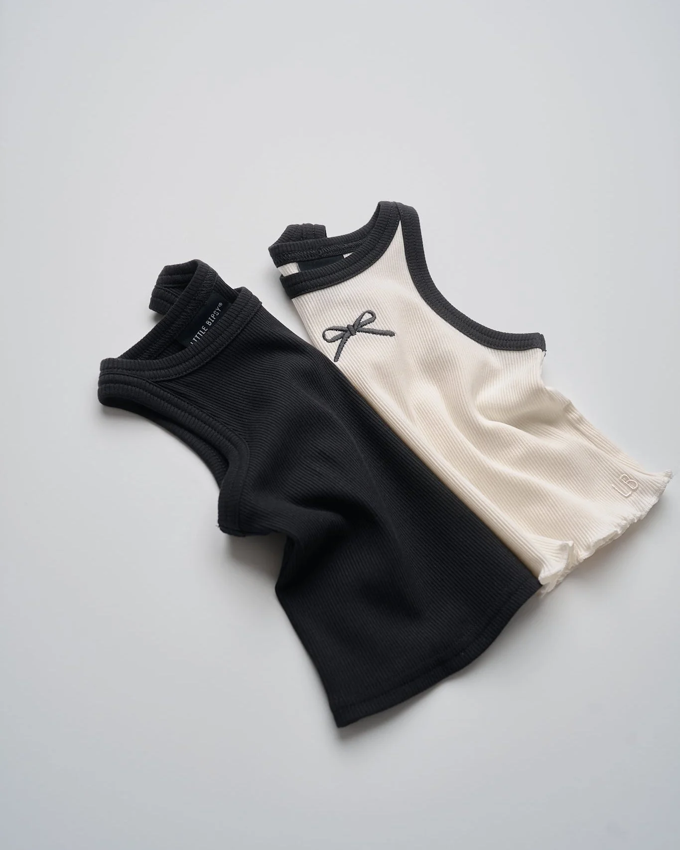 Bow Ribbed Tank - Vanilla - Image 10