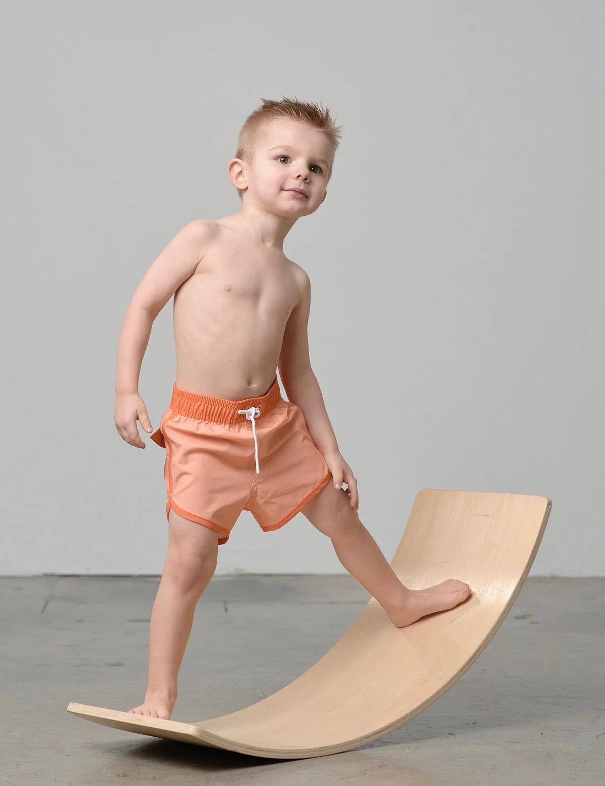 Boy's Swim Short - Melon - Image 3