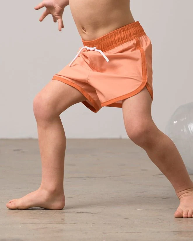 Boy's Swim Short - Melon - Image 6
