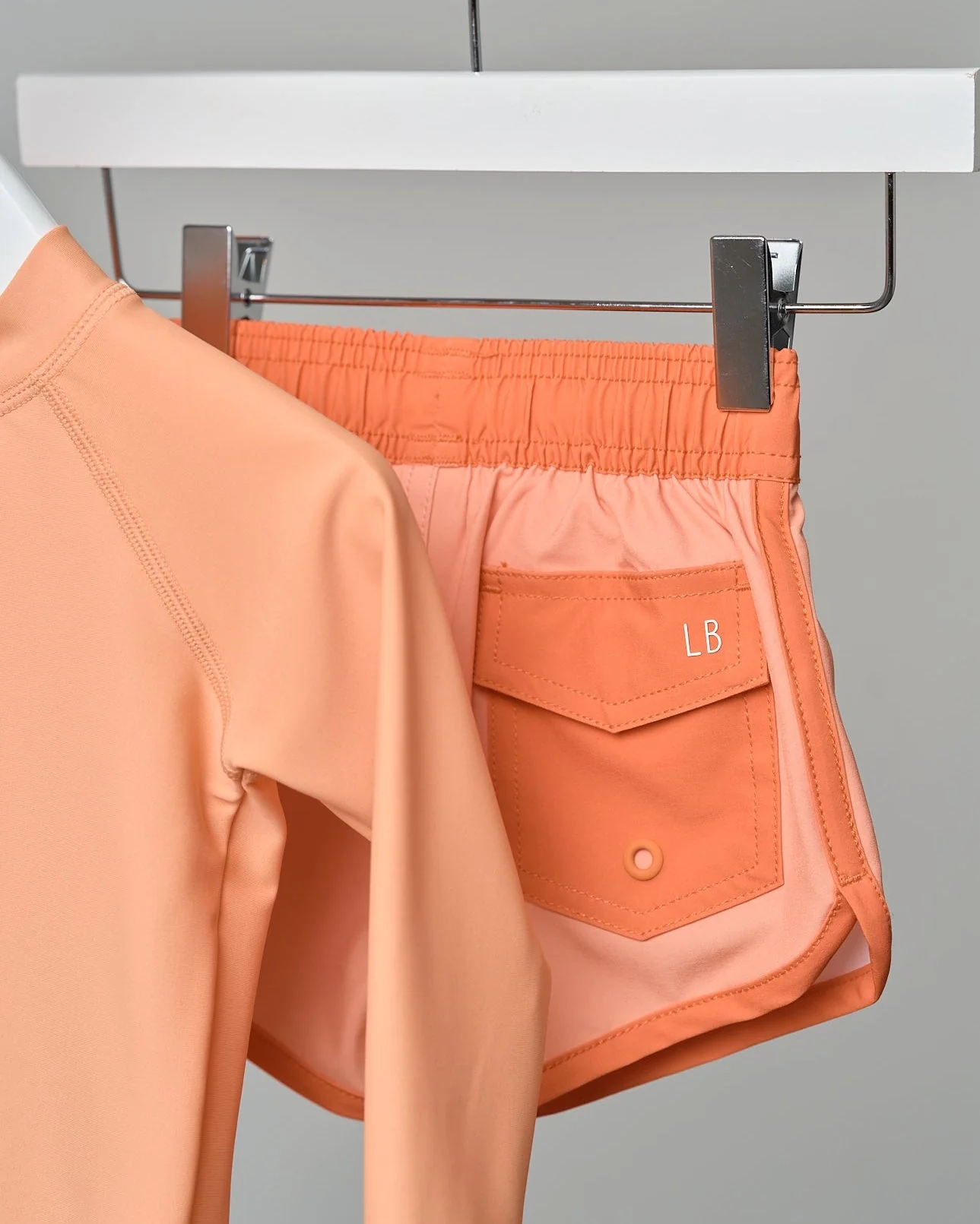 Boy's Swim Short - Melon - Image 8