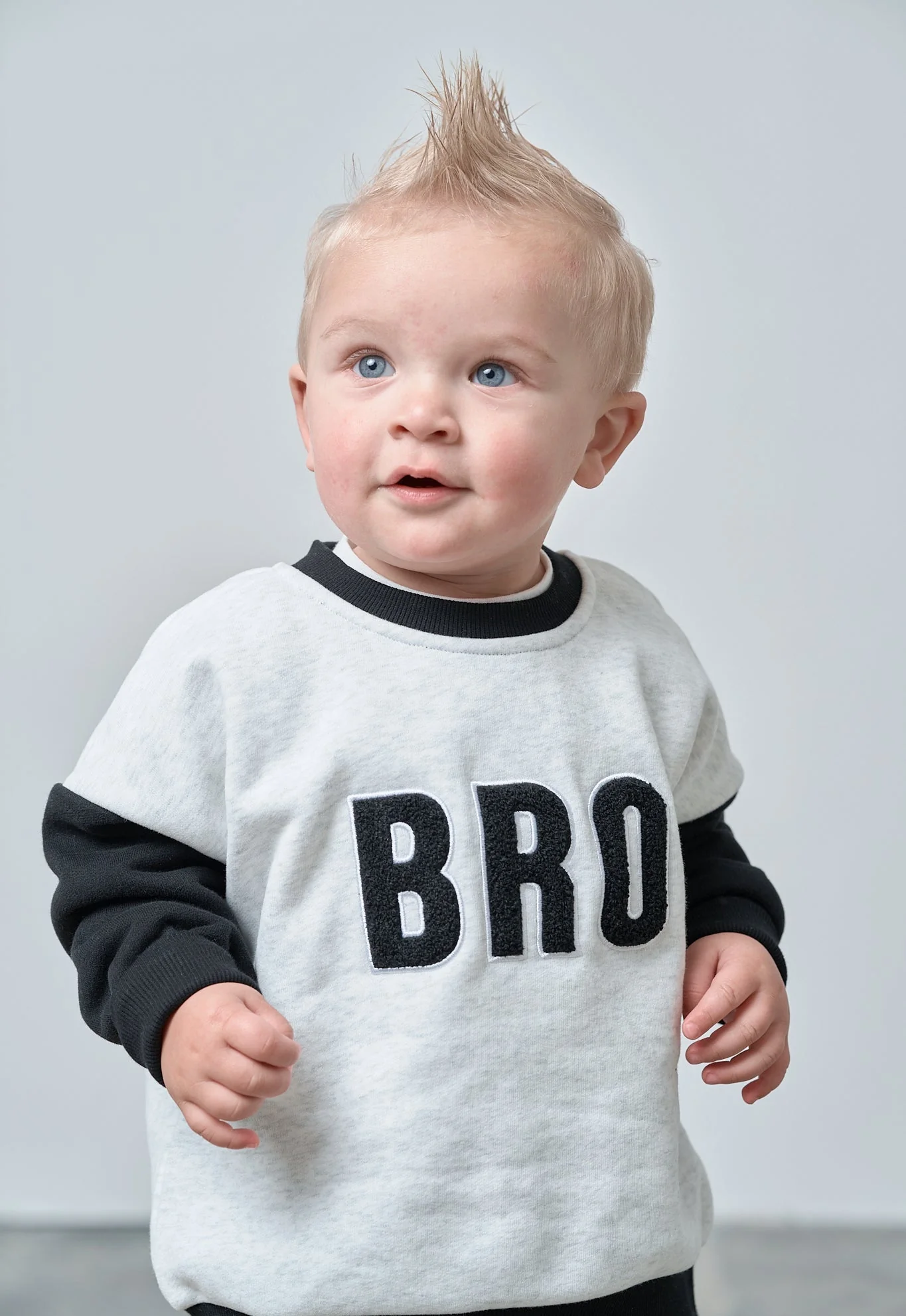 Bro Elevated Crewneck - Black - Image 3