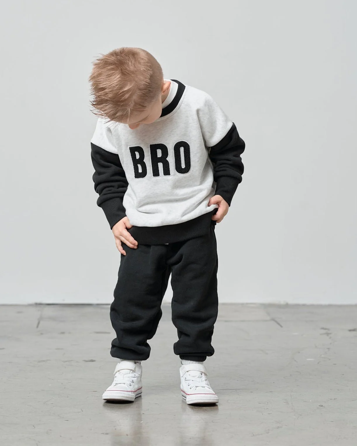 Bro Elevated Crewneck - Black - Image 5
