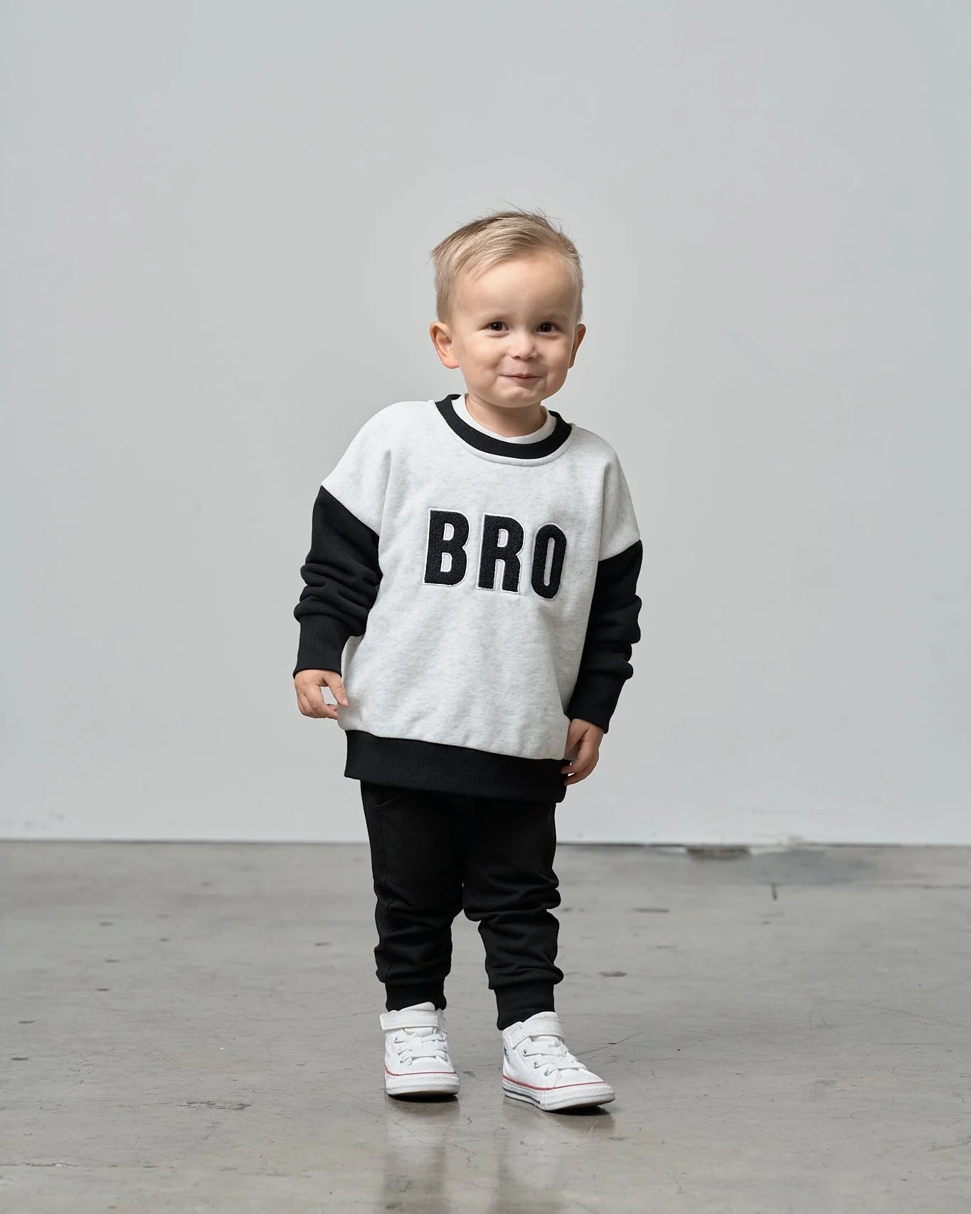 Bro Elevated Crewneck - Black - Image 7