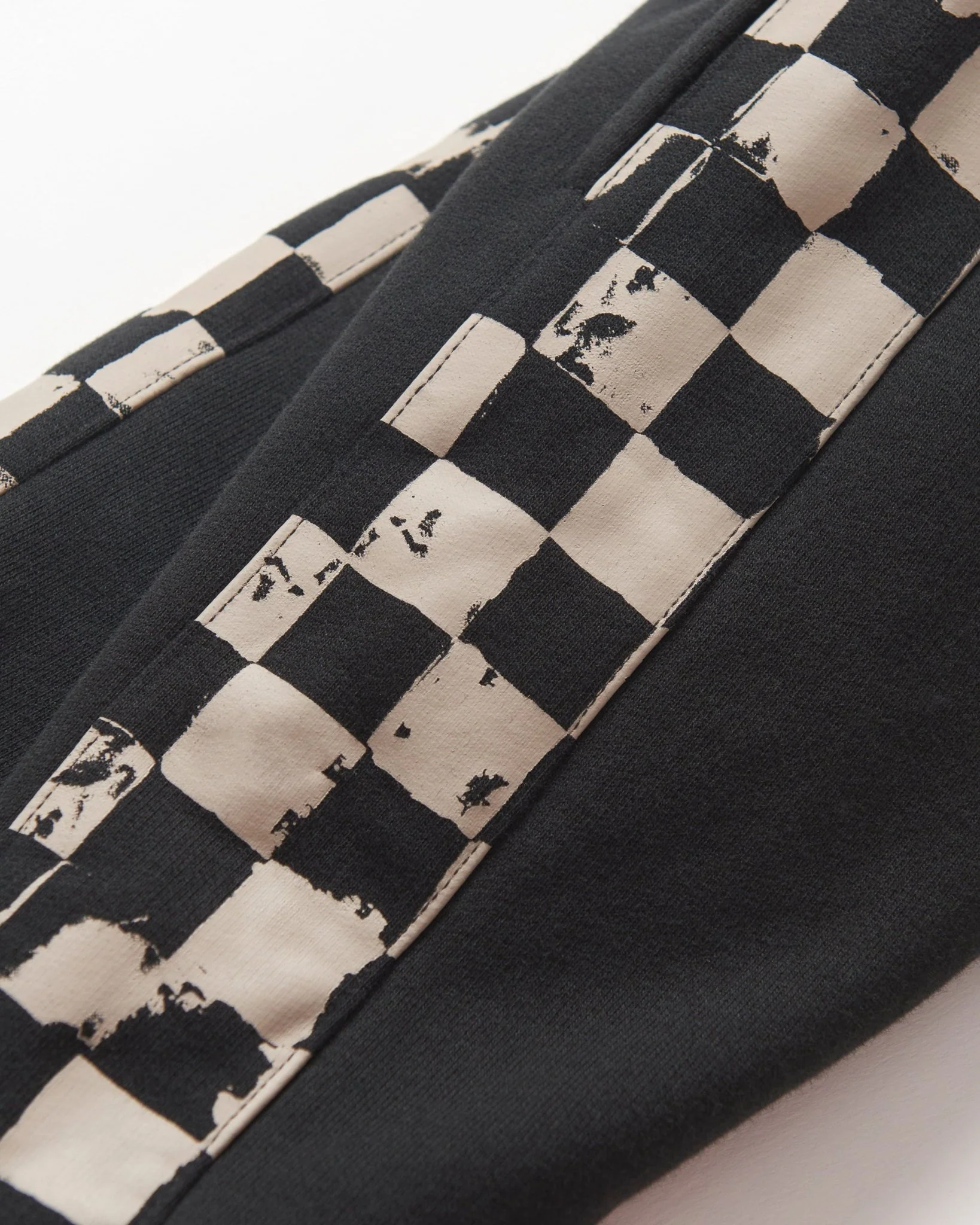 Check Stripe Elevated Sweatpant - Black - Image 13
