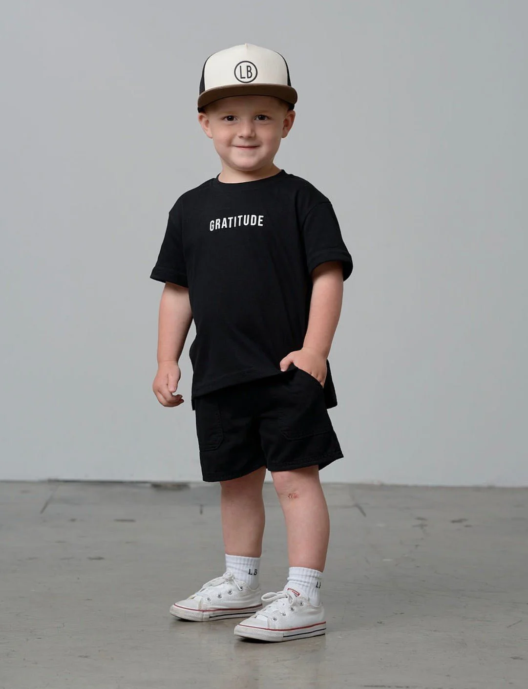Cotton Twill Short - Black - Image 3