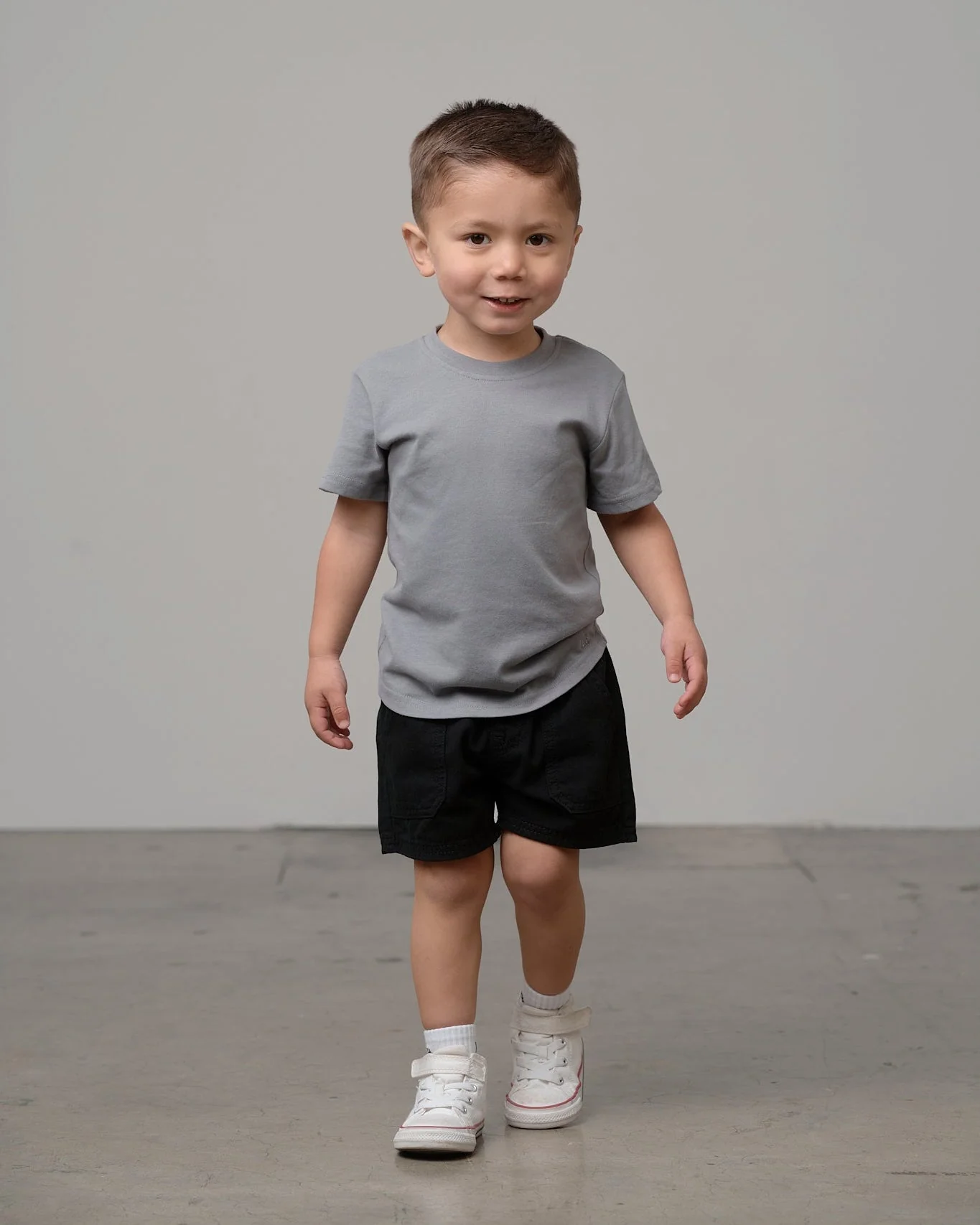 Cotton Twill Short - Black - Image 6