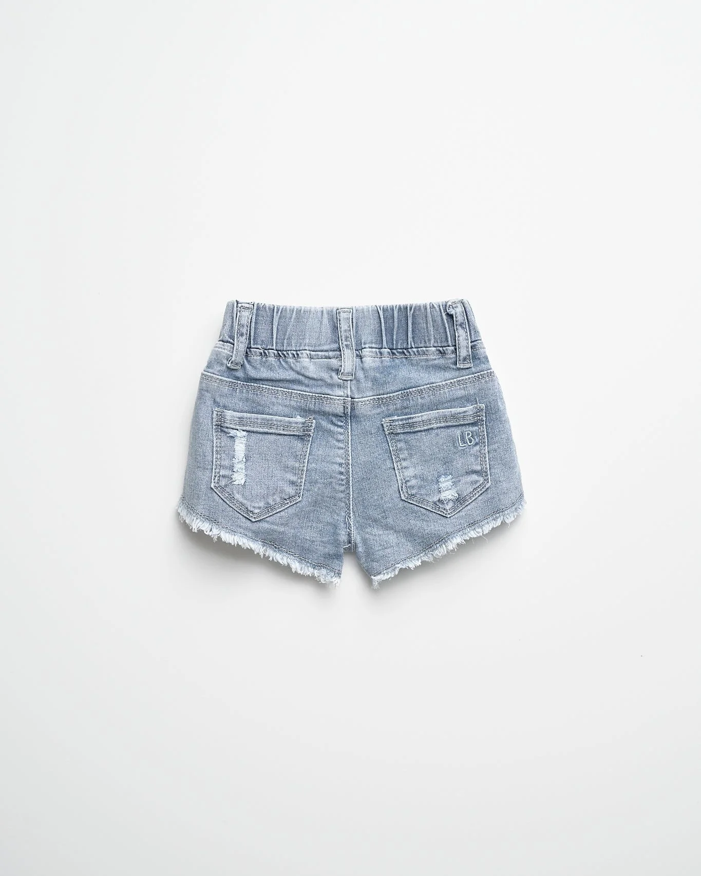 Denim Shorties - Light Wash - Image 13