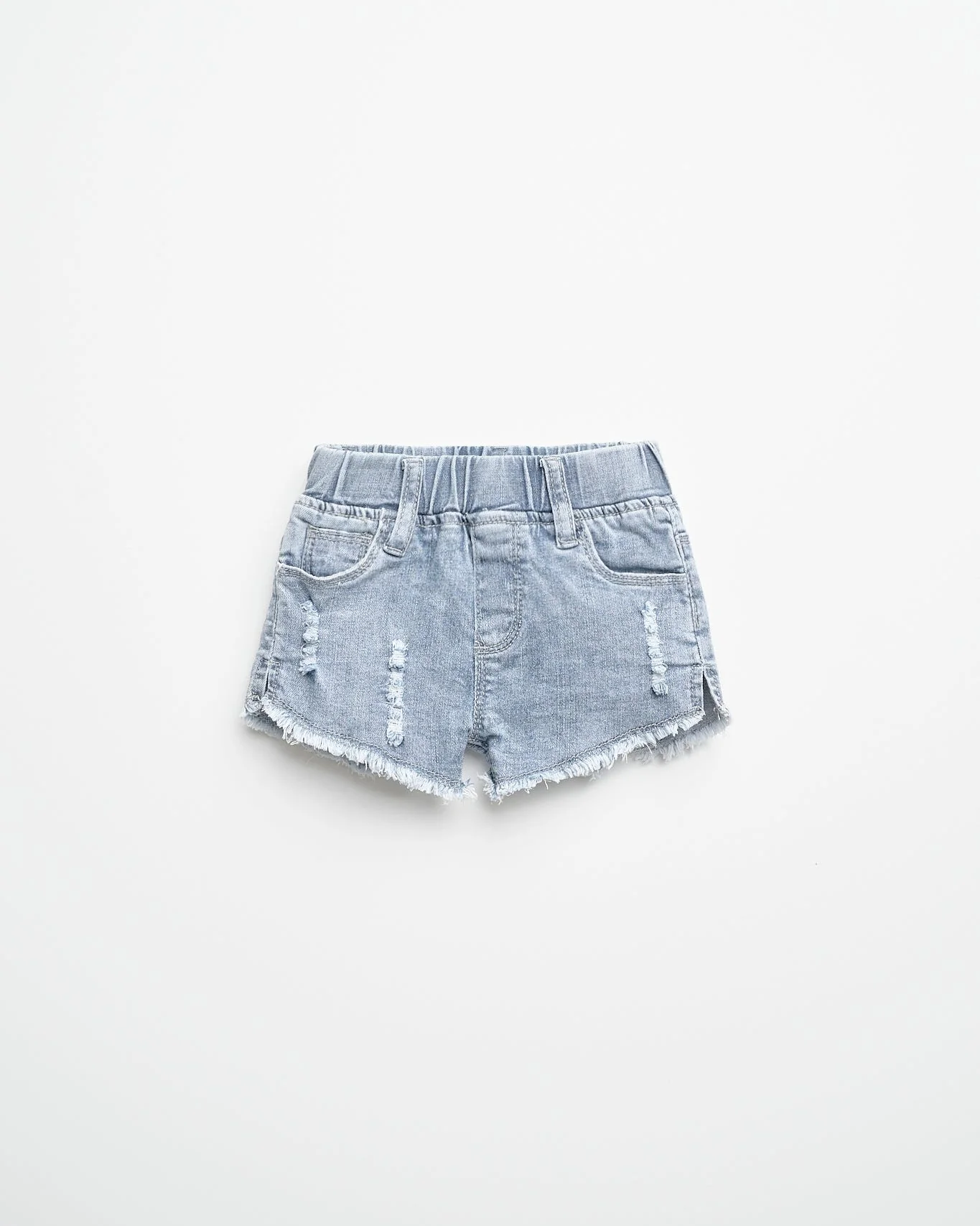 Denim Shorties - Light Wash - Image 2