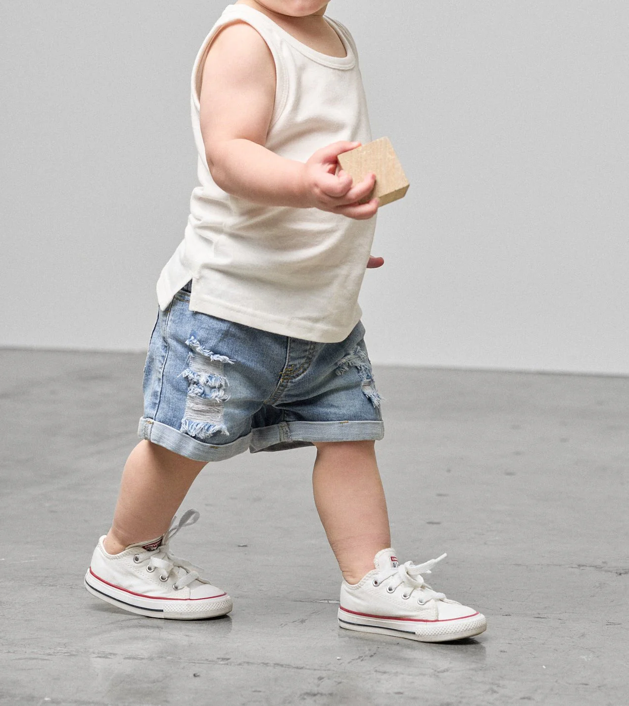 Distressed Denim Short - Image 6