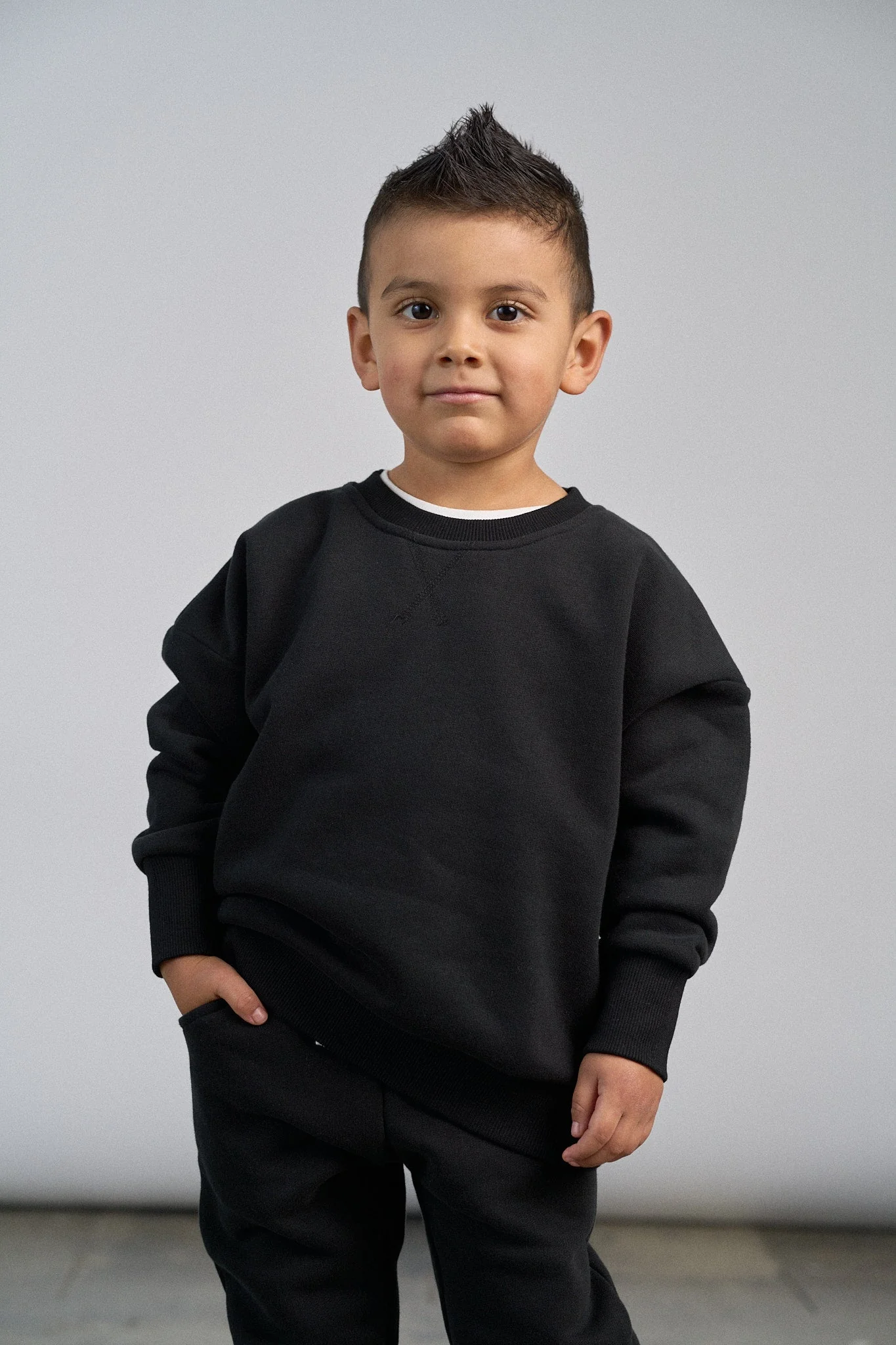 Elevated Crewneck - Black - Image 3