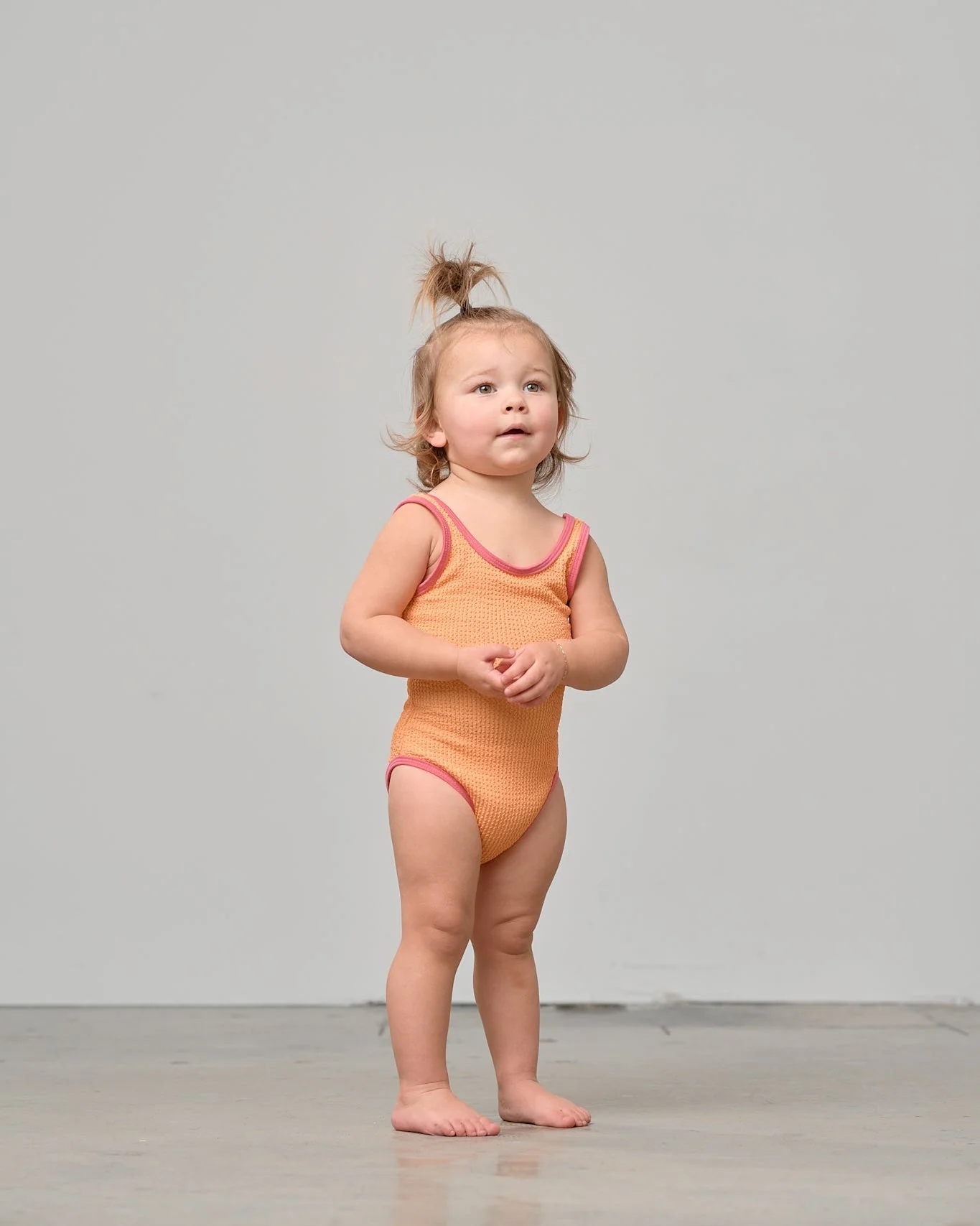 Girl's Swimsuit - Melon - Image 4