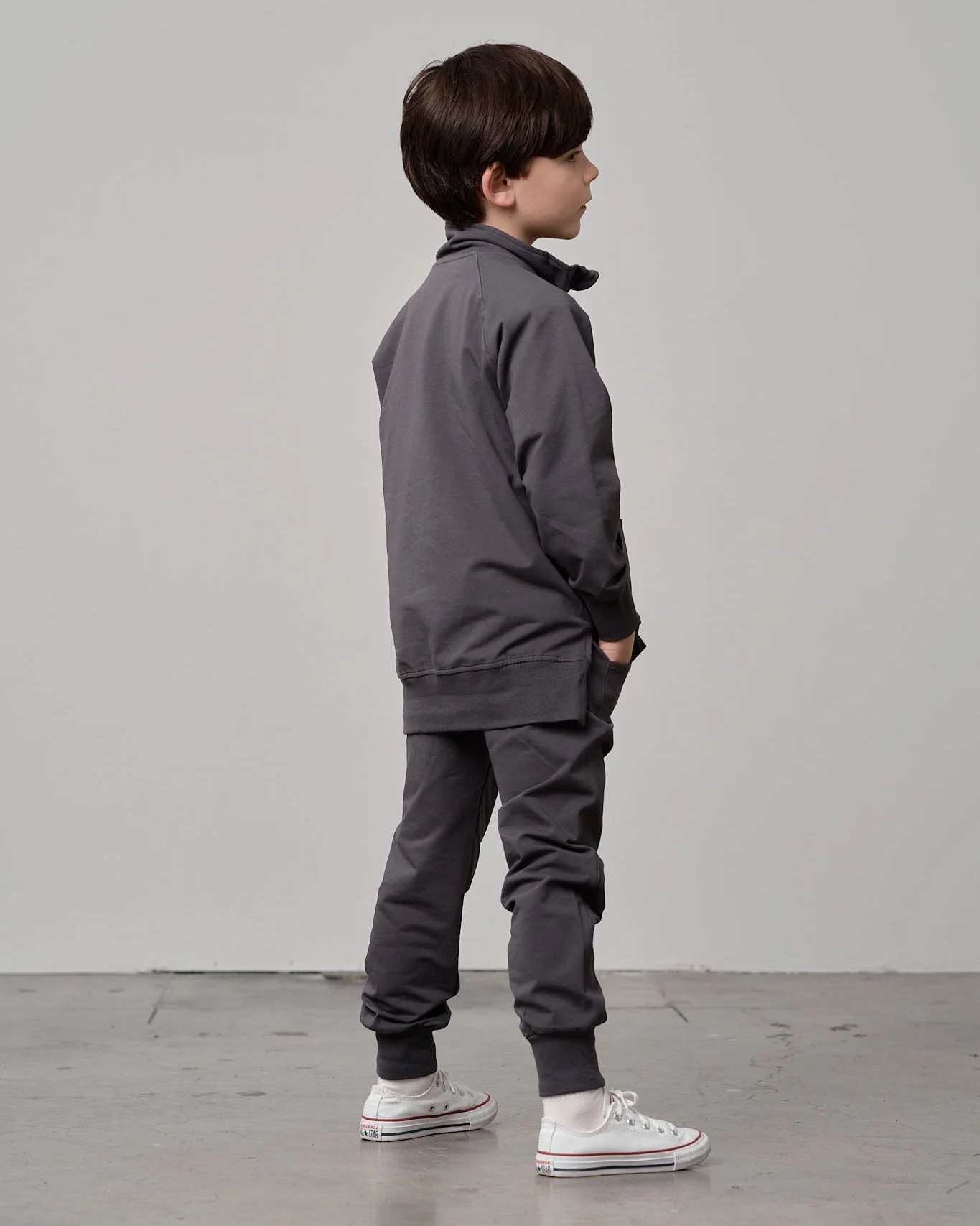 Quarter Zip Pullover - Iron - Image 6