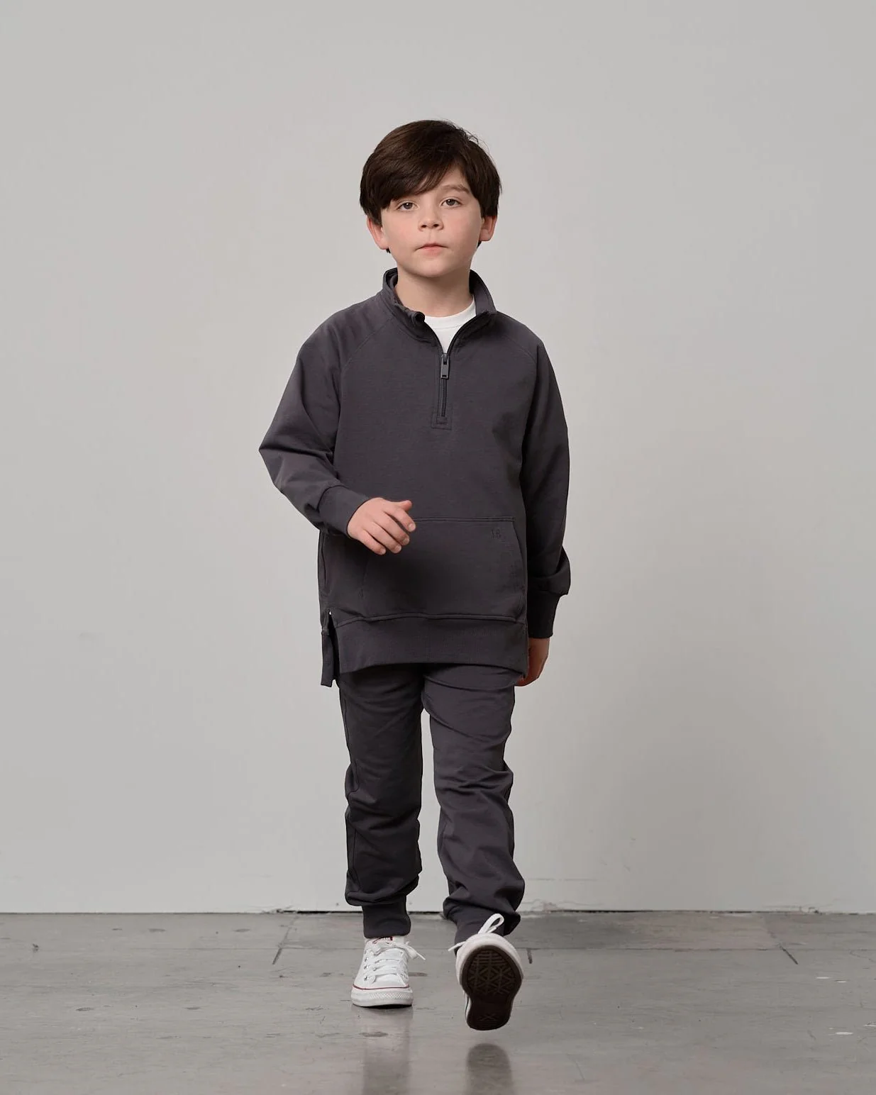 Quarter Zip Pullover - Iron - Image 7