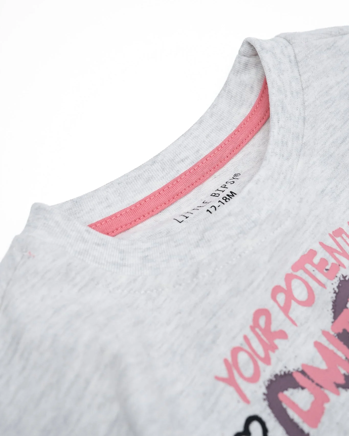 Limitless Tee - Light Heather Grey - Image 10