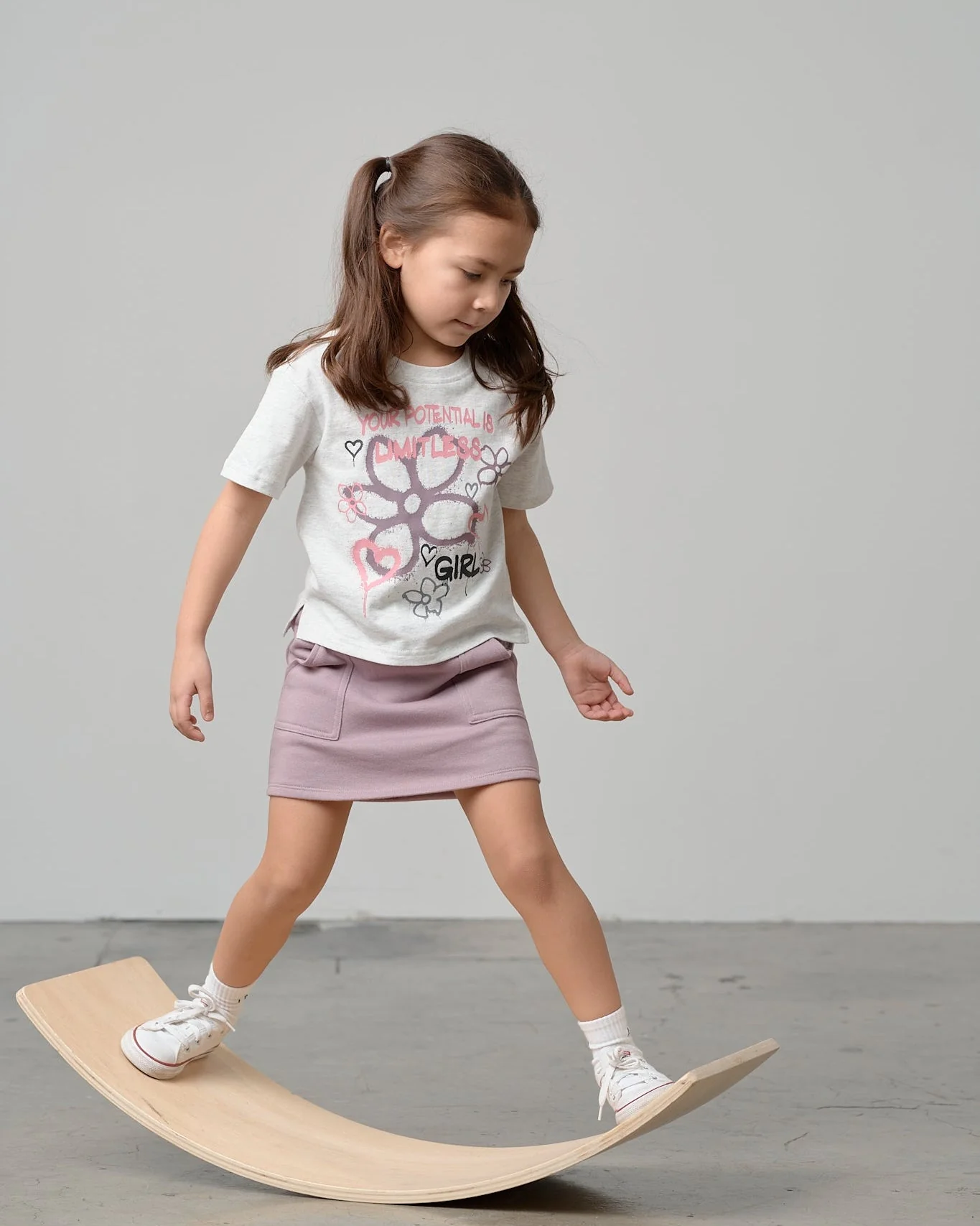 Limitless Tee - Light Heather Grey - Image 5