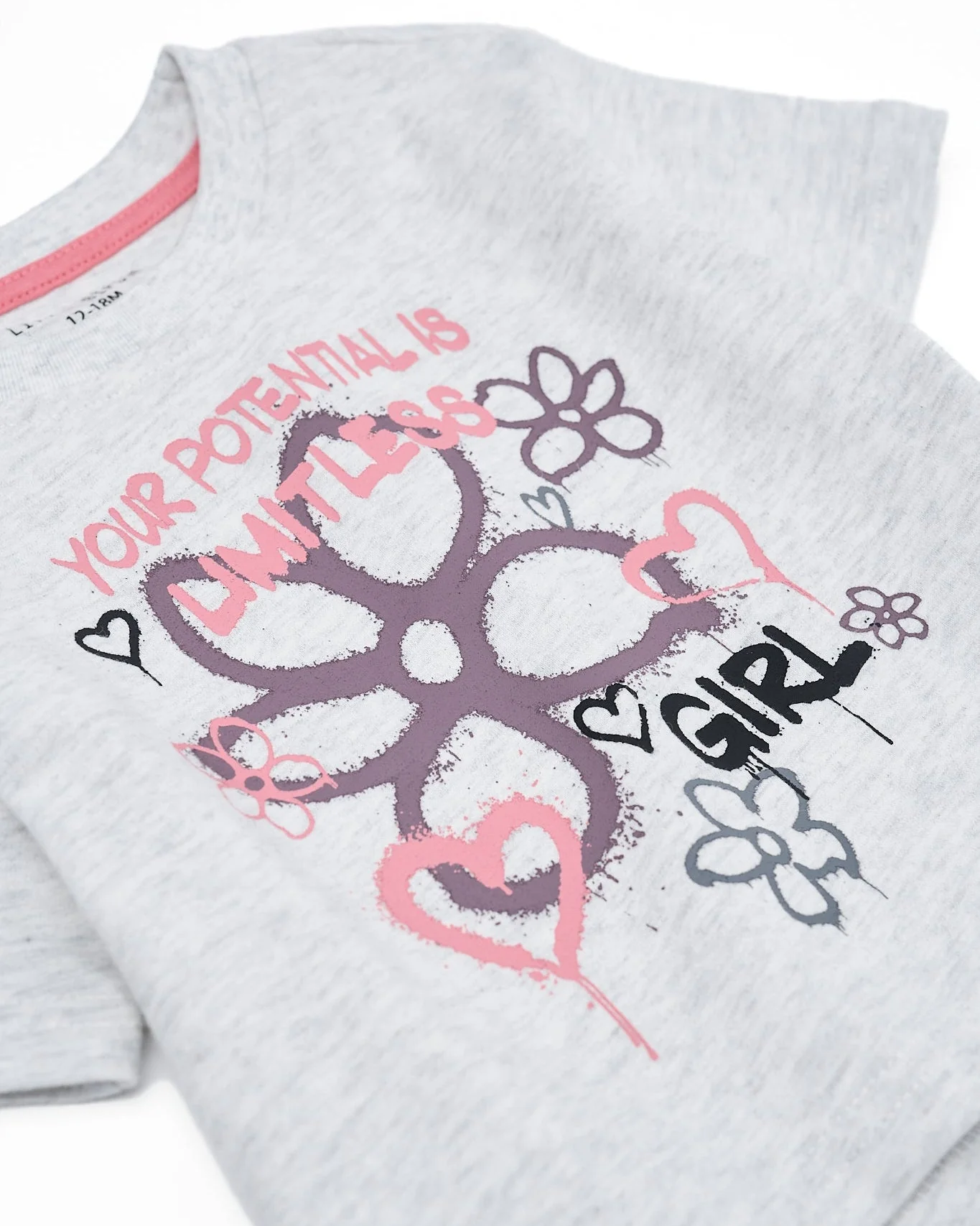 Limitless Tee - Light Heather Grey - Image 8
