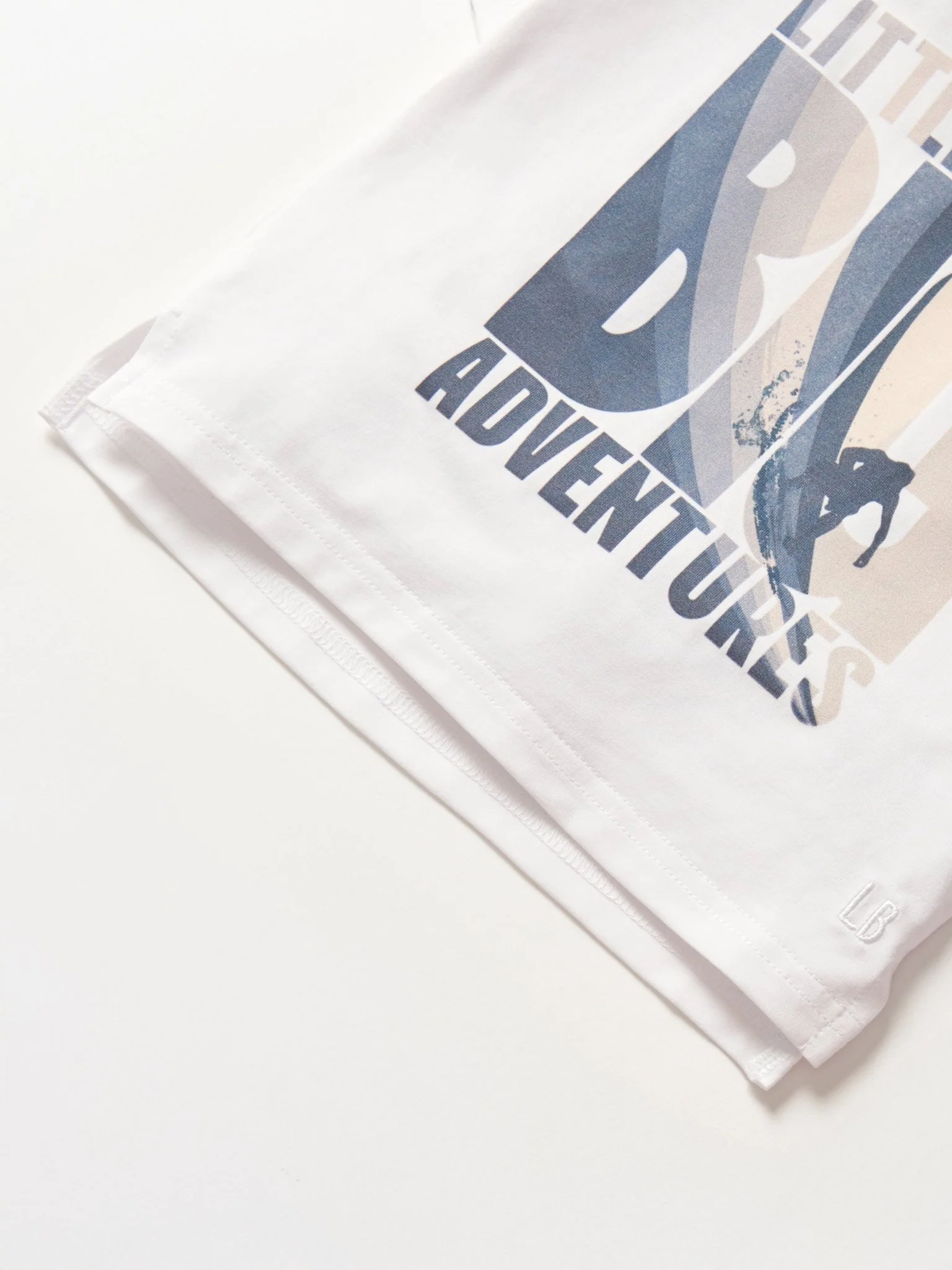 Little Steps, Big Adventures Waves Tee - Image 8
