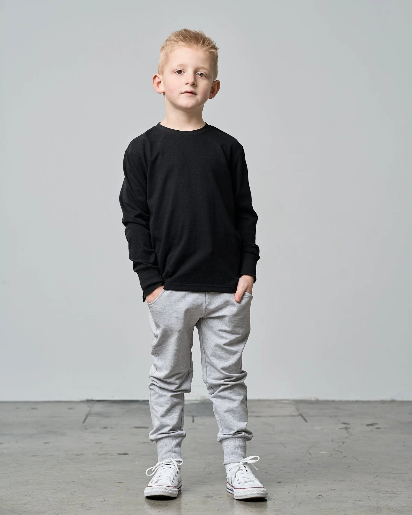Long Sleeve Elevated Tee - Black - Image 3