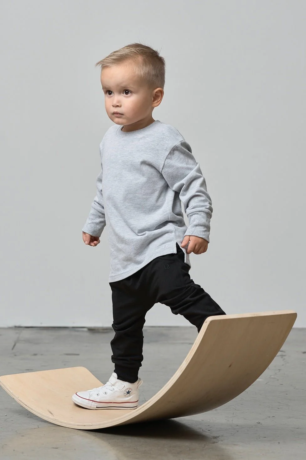 Long Sleeve Elevated Tee - Grey - Image 3