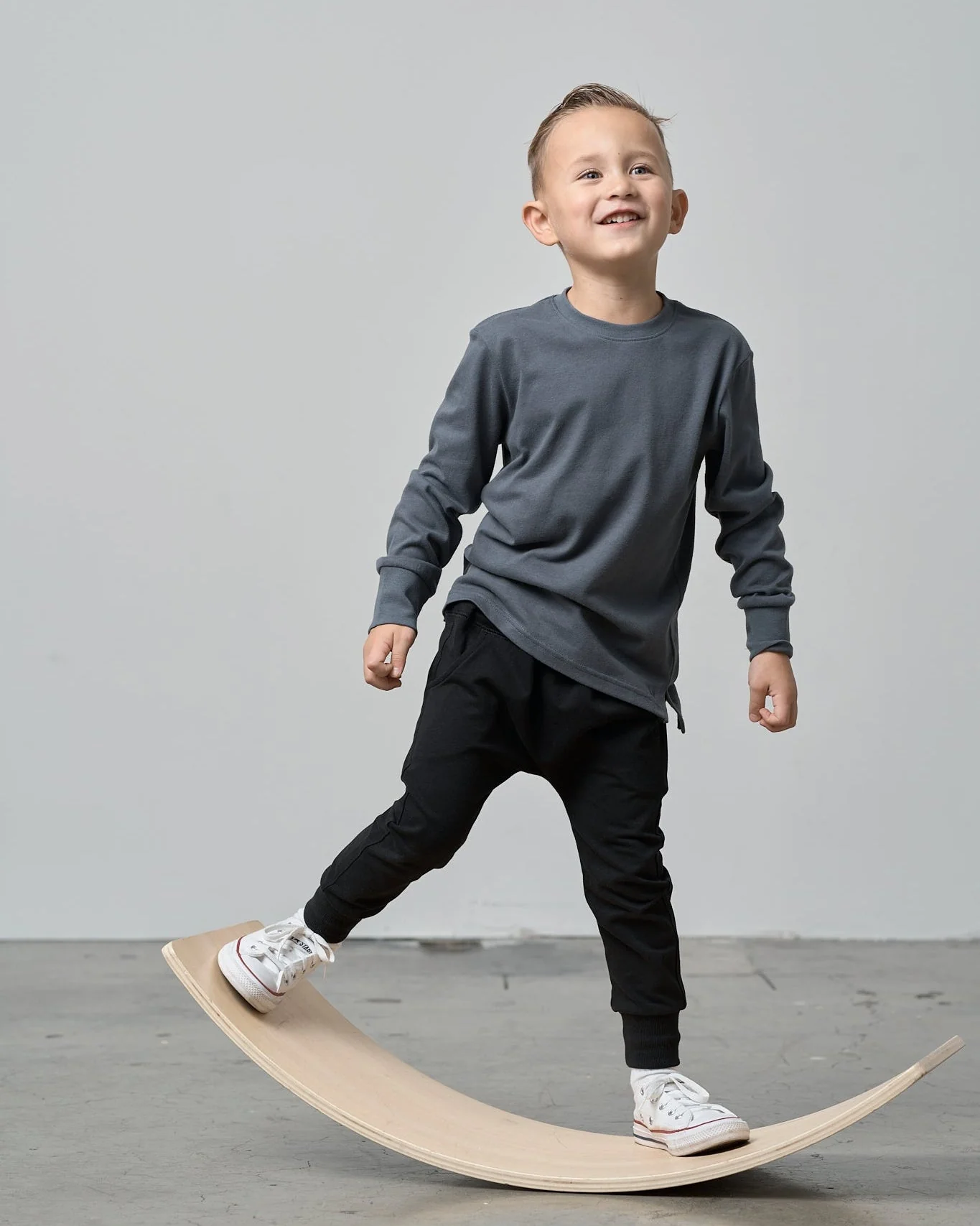 Long Sleeve Elevated Tee - Smoke - Image 5