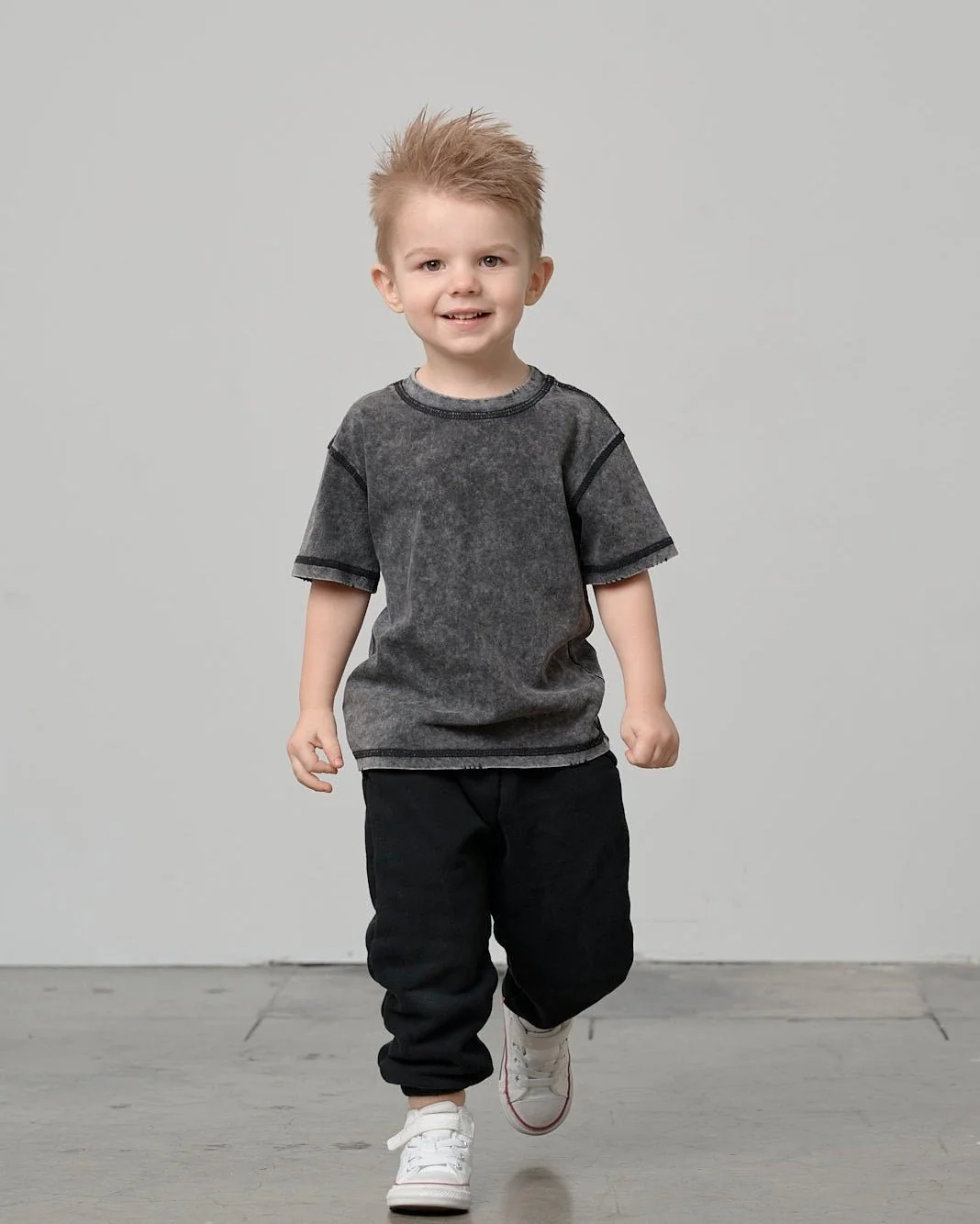 Mineral Wash Tee - Black - Image 2