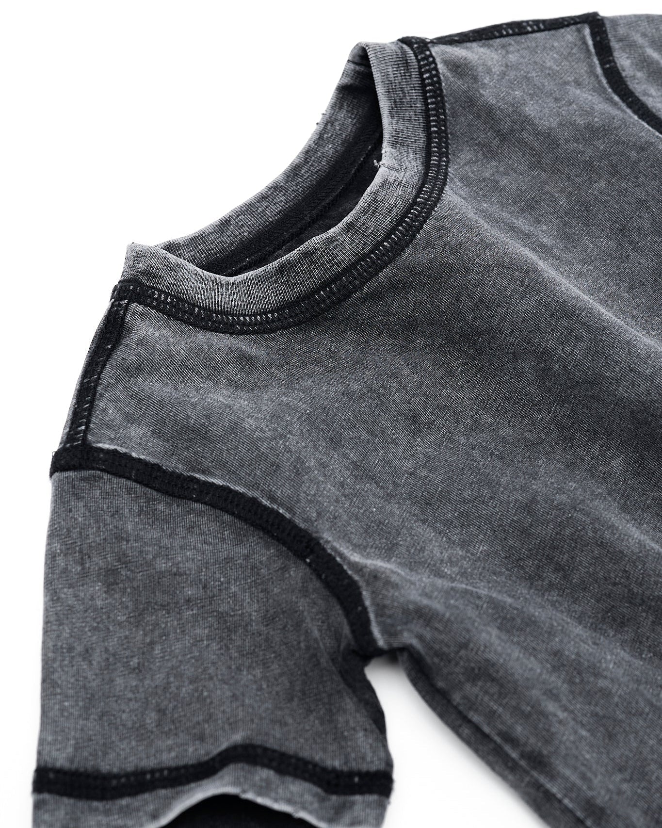 Mineral Wash Tee - Black - Image 6