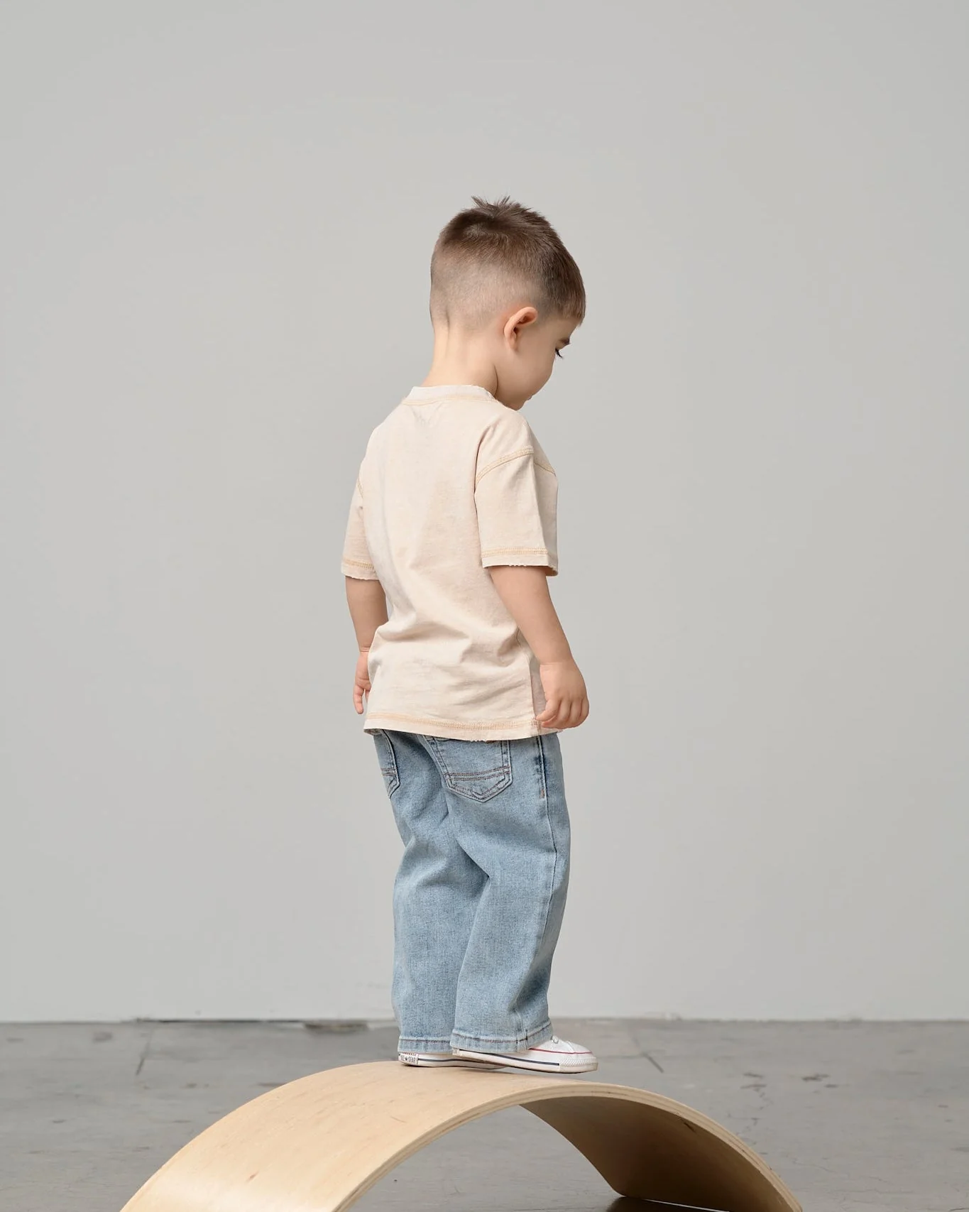 Mineral Wash Tee - Cream - Image 2