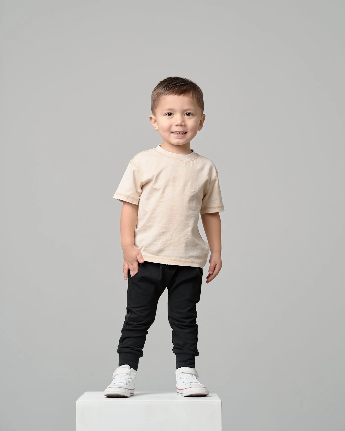 Mineral Wash Tee - Cream - Image 3