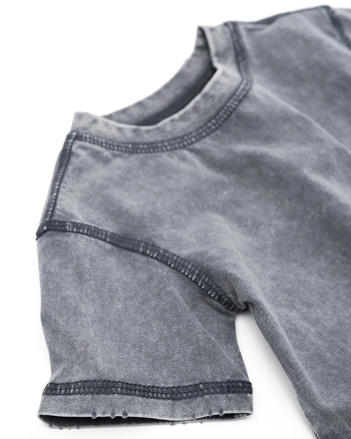 Mineral Wash Tee - Graphite - Image 8