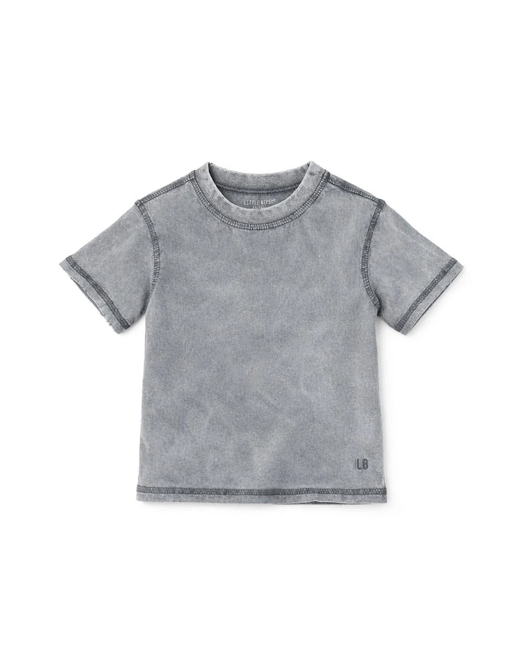 Mineral Wash Tee - Graphite - Image 9