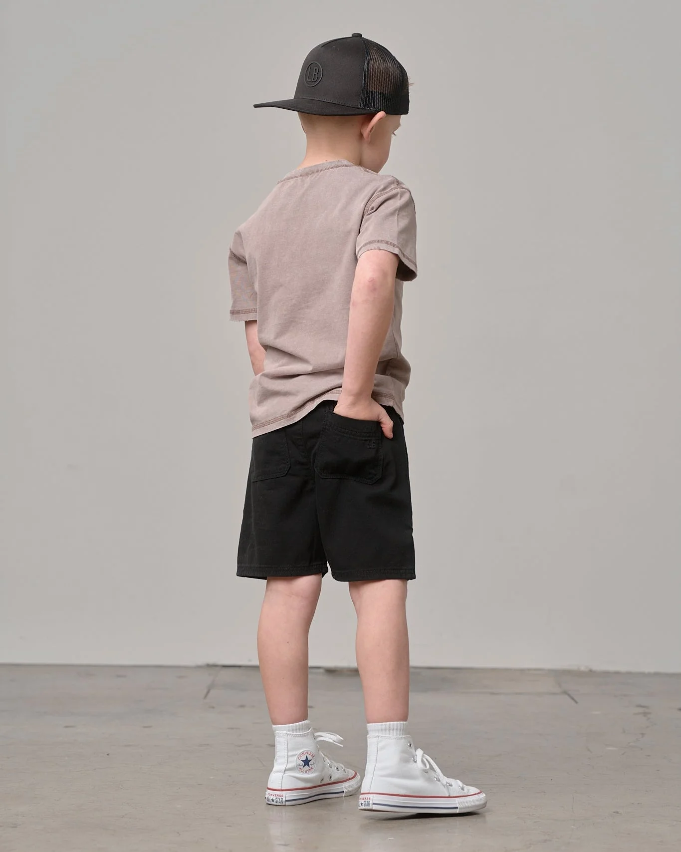 Mineral Wash Tee - Taupe - Image 8