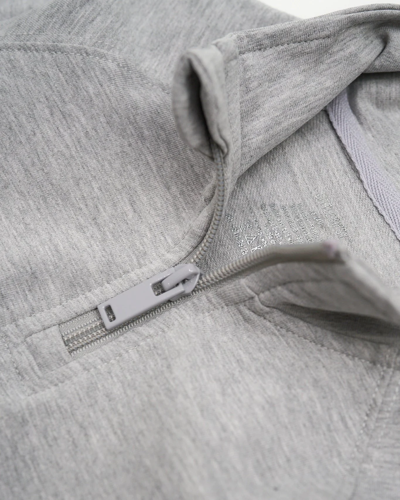 Quarter Zip Pullover - Grey - Image 8